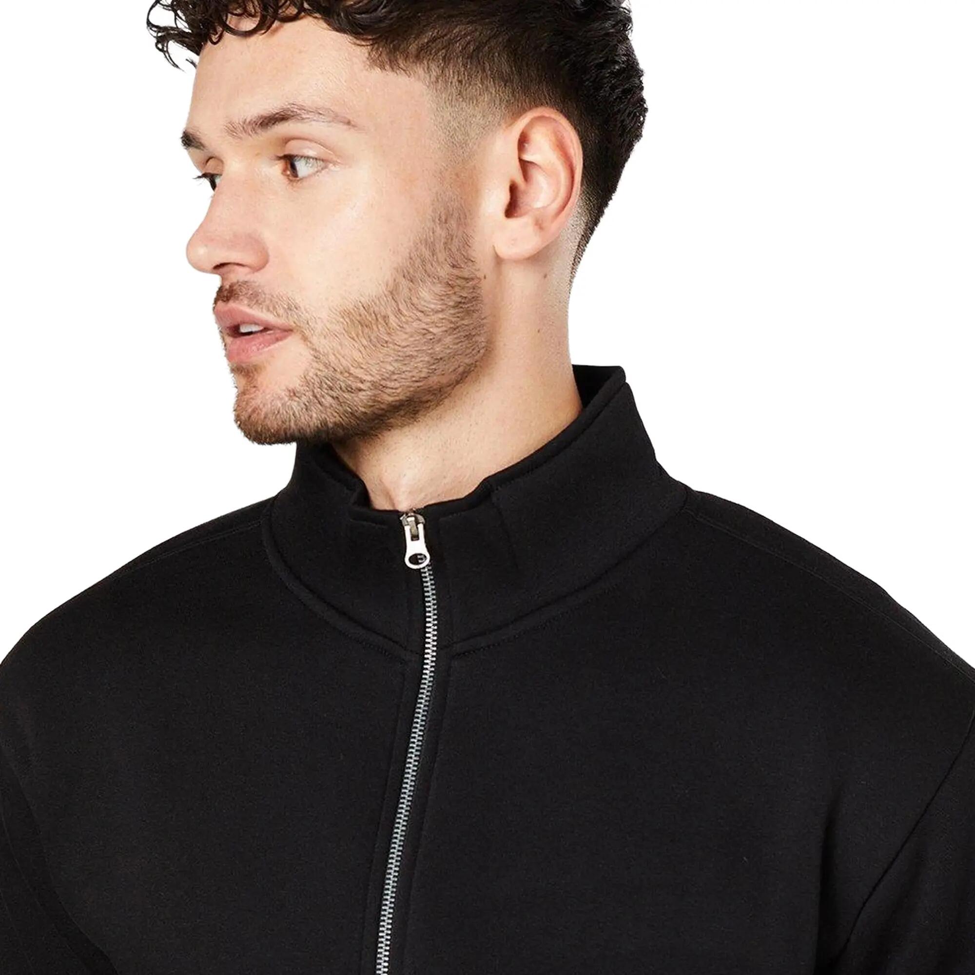 Bomber Cerniera Su Intera Lunghezza Uomo Burton Nero 4/4
