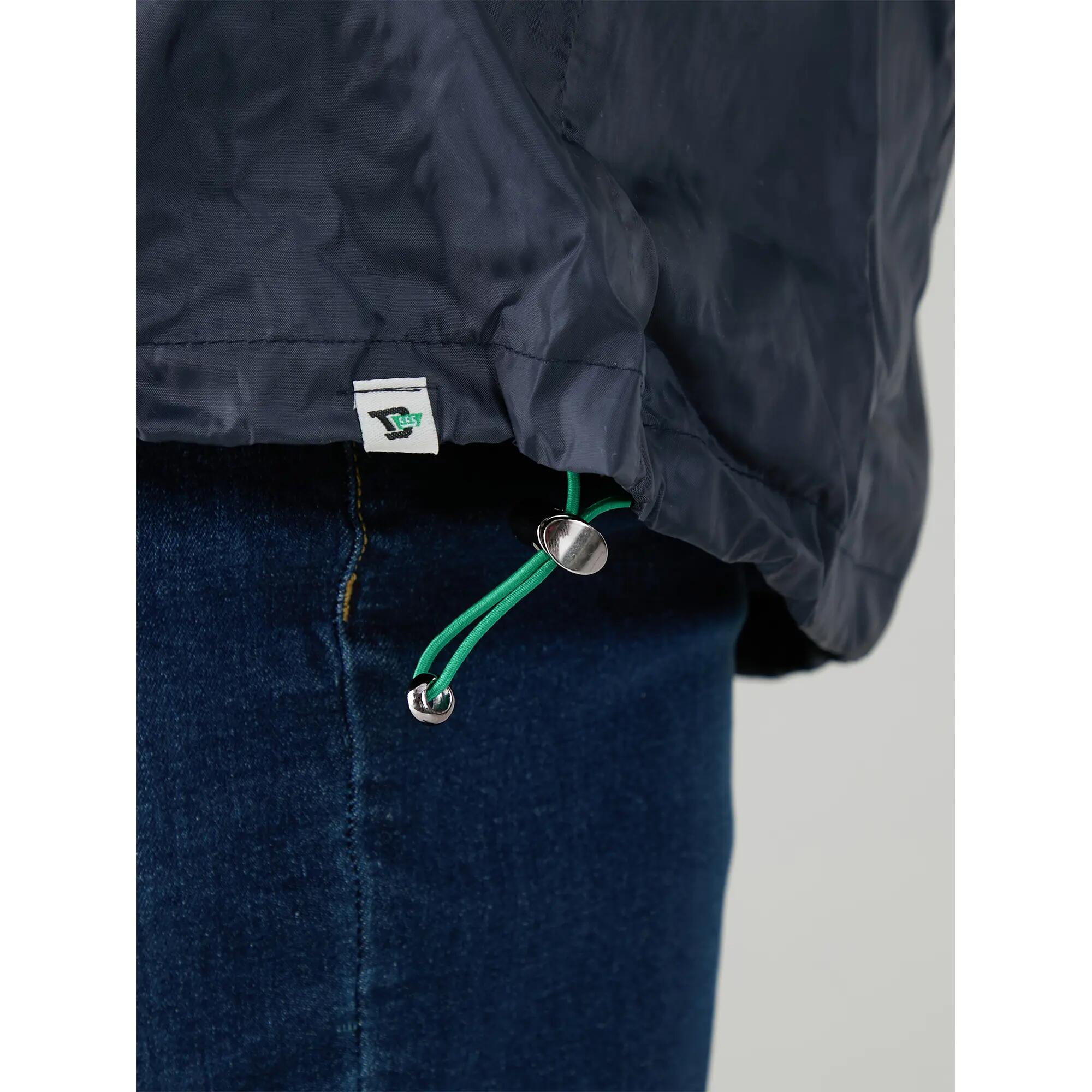 Mens D555 Zac Packaway Kingsize Waterproof Jacket (Navy) 3/6
