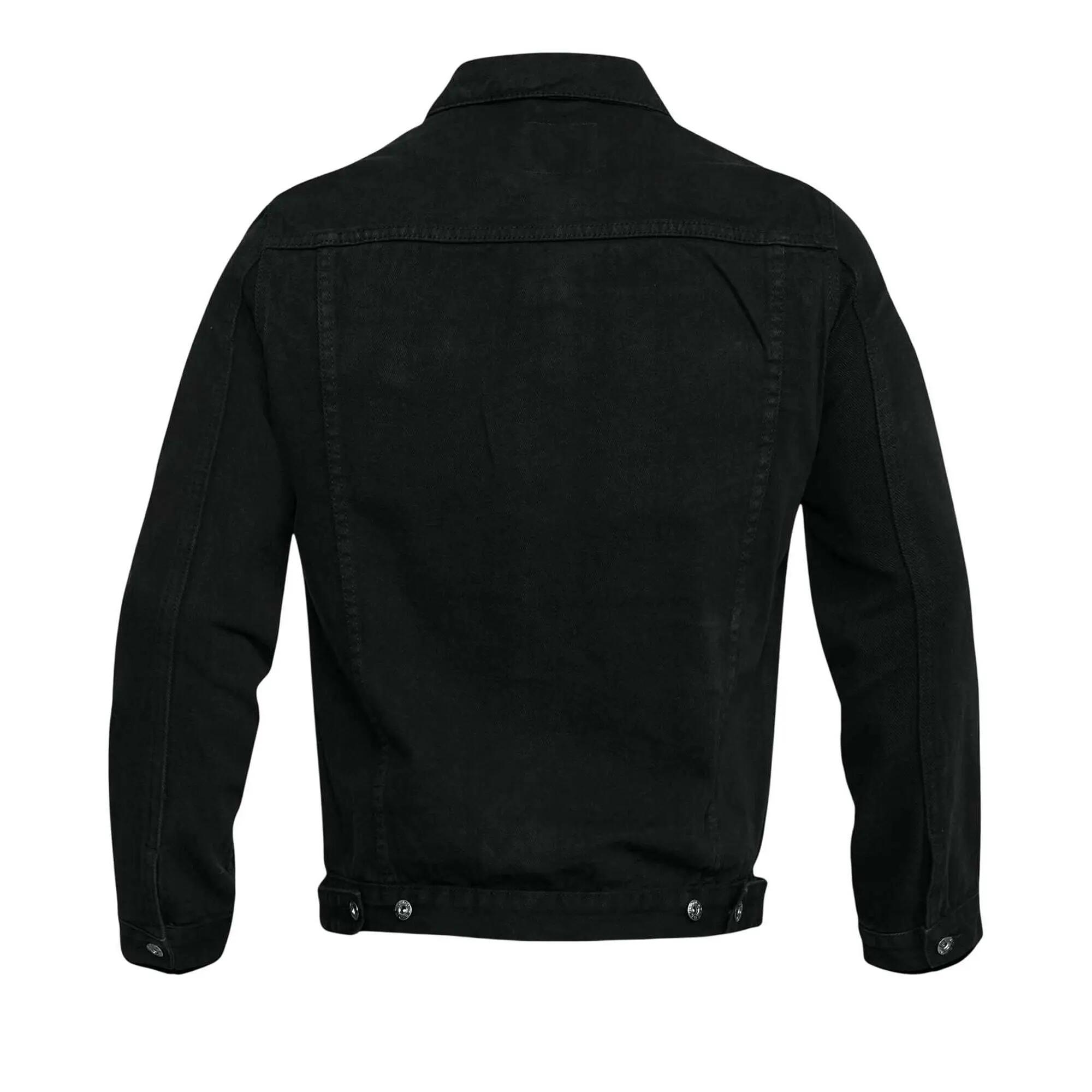 Giacca Kingsize Occidentale Uomo Duke D555 London Trucker Nero 3/6