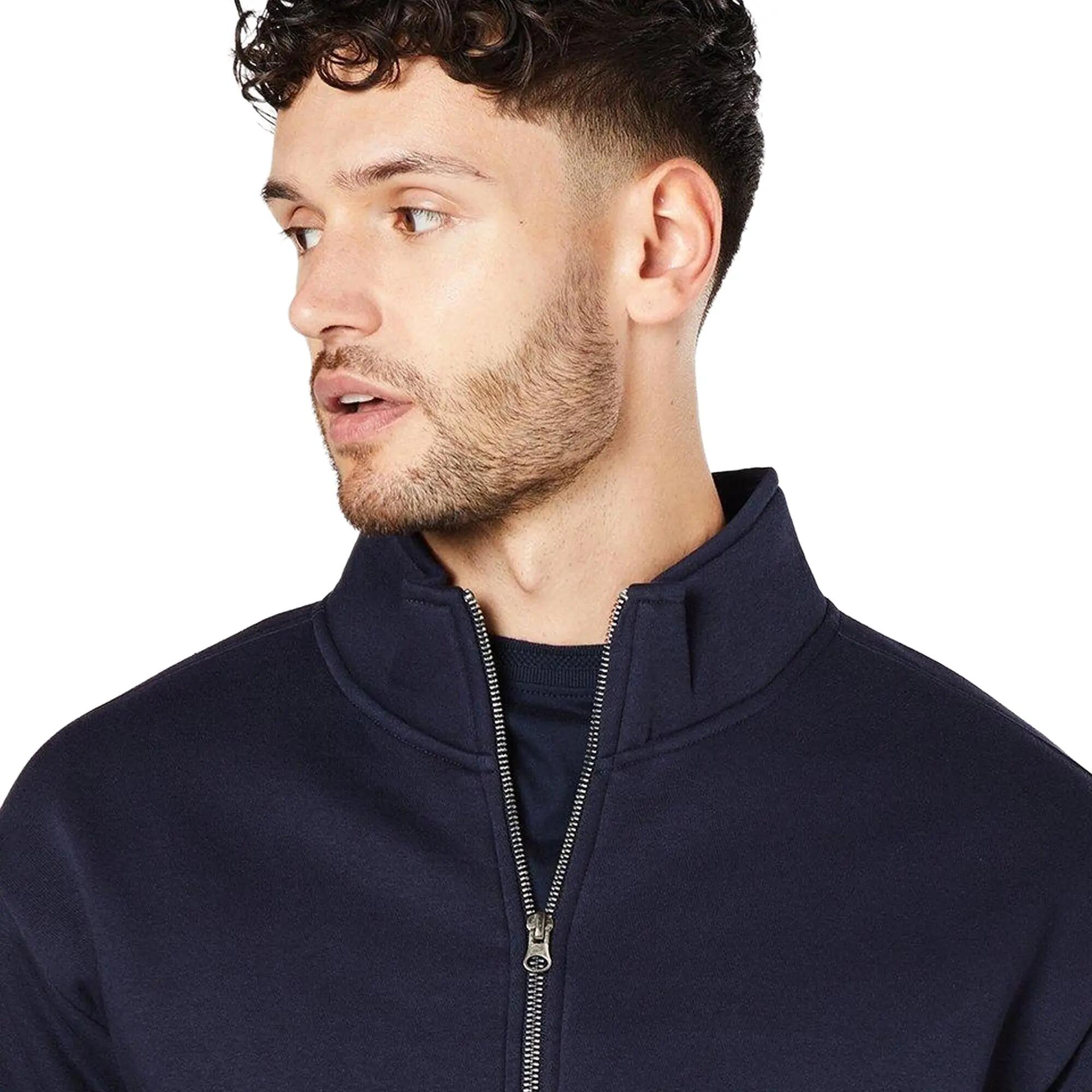 Bomber Cerniera Su Intera Lunghezza Uomo Burton Blu Navy 4/4