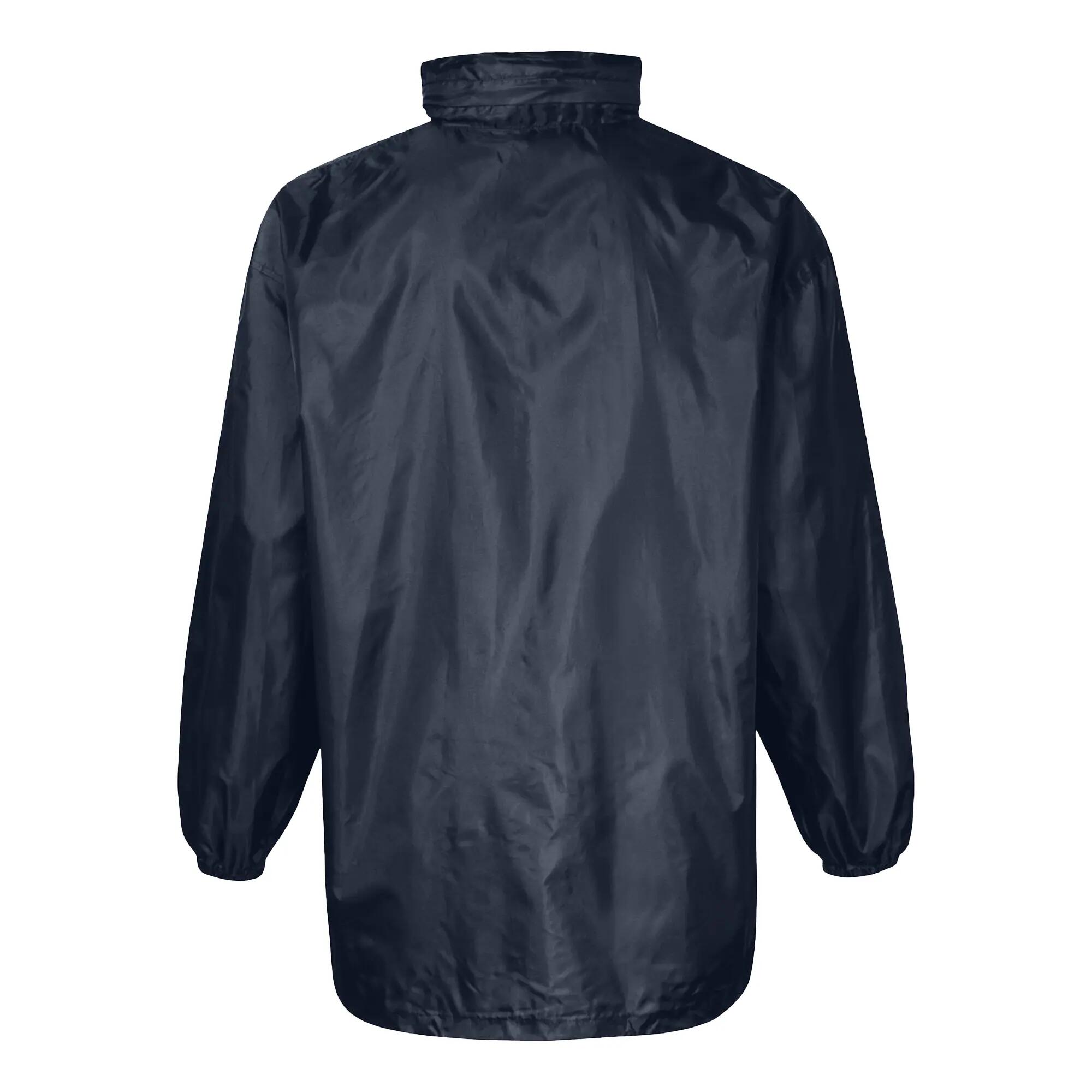 Mens D555 Zac Packaway Kingsize Waterproof Jacket (Navy) 2/6