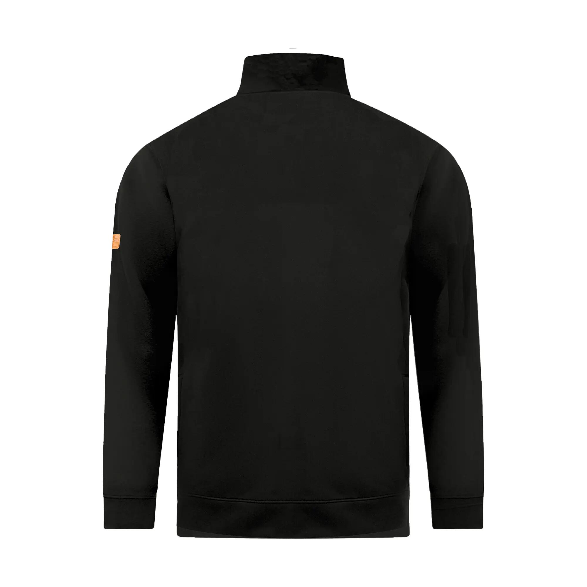Felpa In Pile Kingsize Uomo Duke D555 Russel Nero 3/6