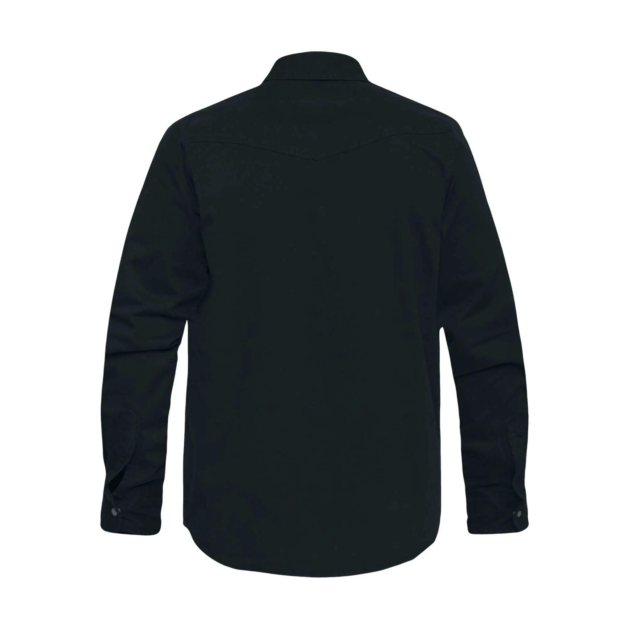 Camicia Uomo Duke D555 Western Nero 3/6