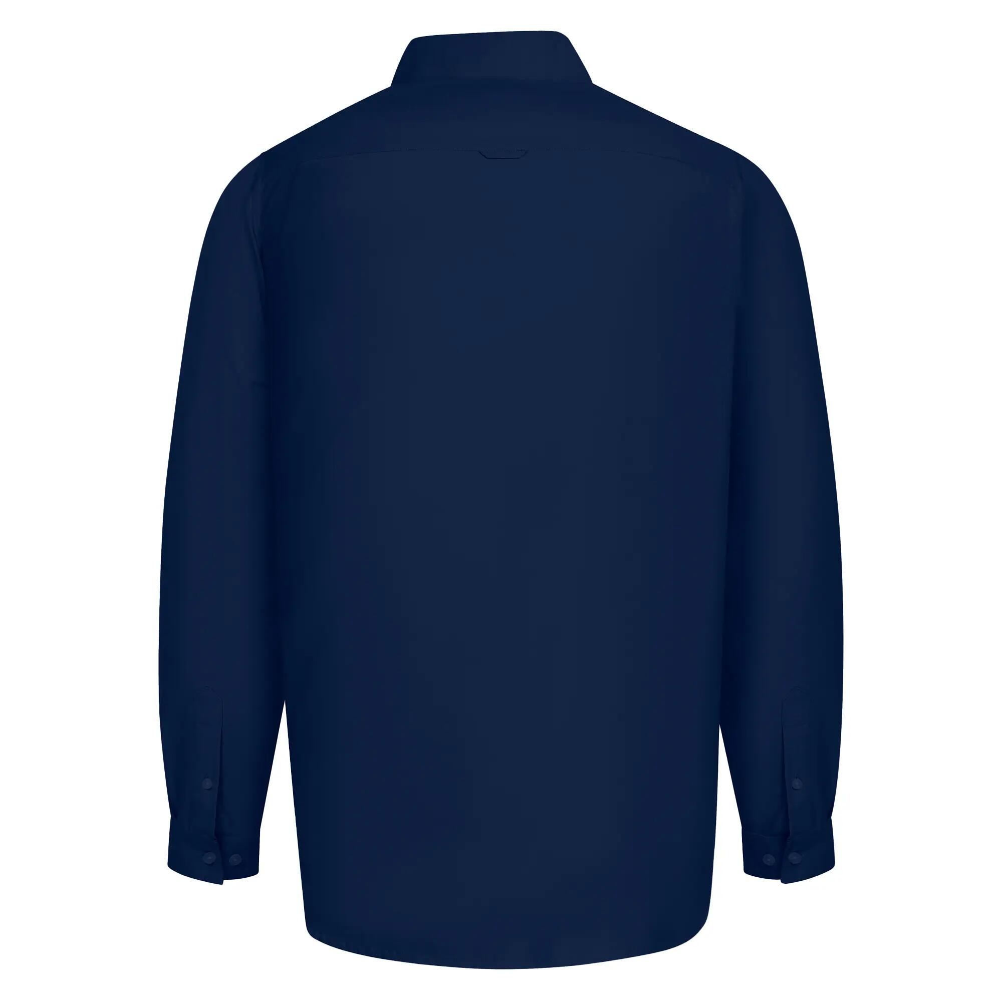 Camicia Kingsize Manica Lunga Uomo Duke D555 Richard Blu Navy 3/6