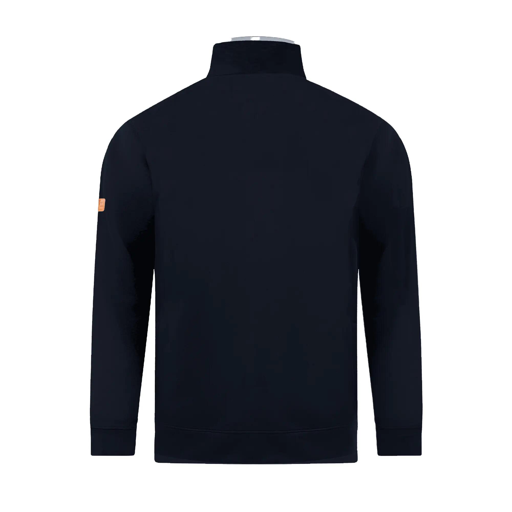 Felpa Kingsize Uomo Duke D555 Johnson Blu Navy 3/6