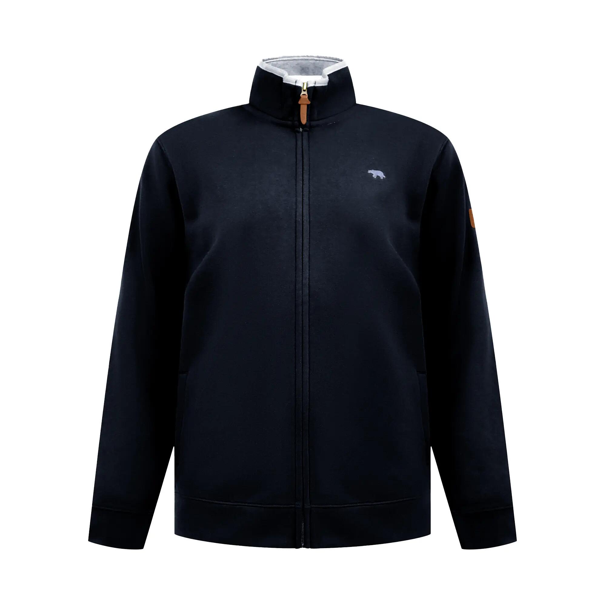 Felpa Kingsize Uomo Duke D555 Johnson Blu Navy 2/6