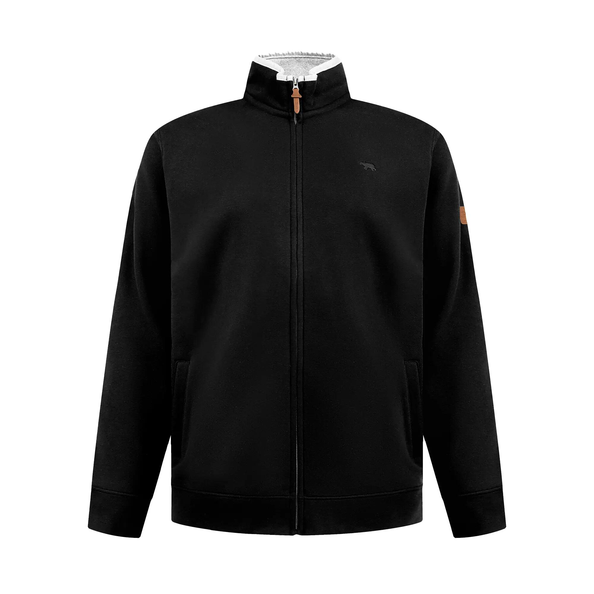 Felpa Kingsize Uomo Duke D555 Johnson Nero 2/6