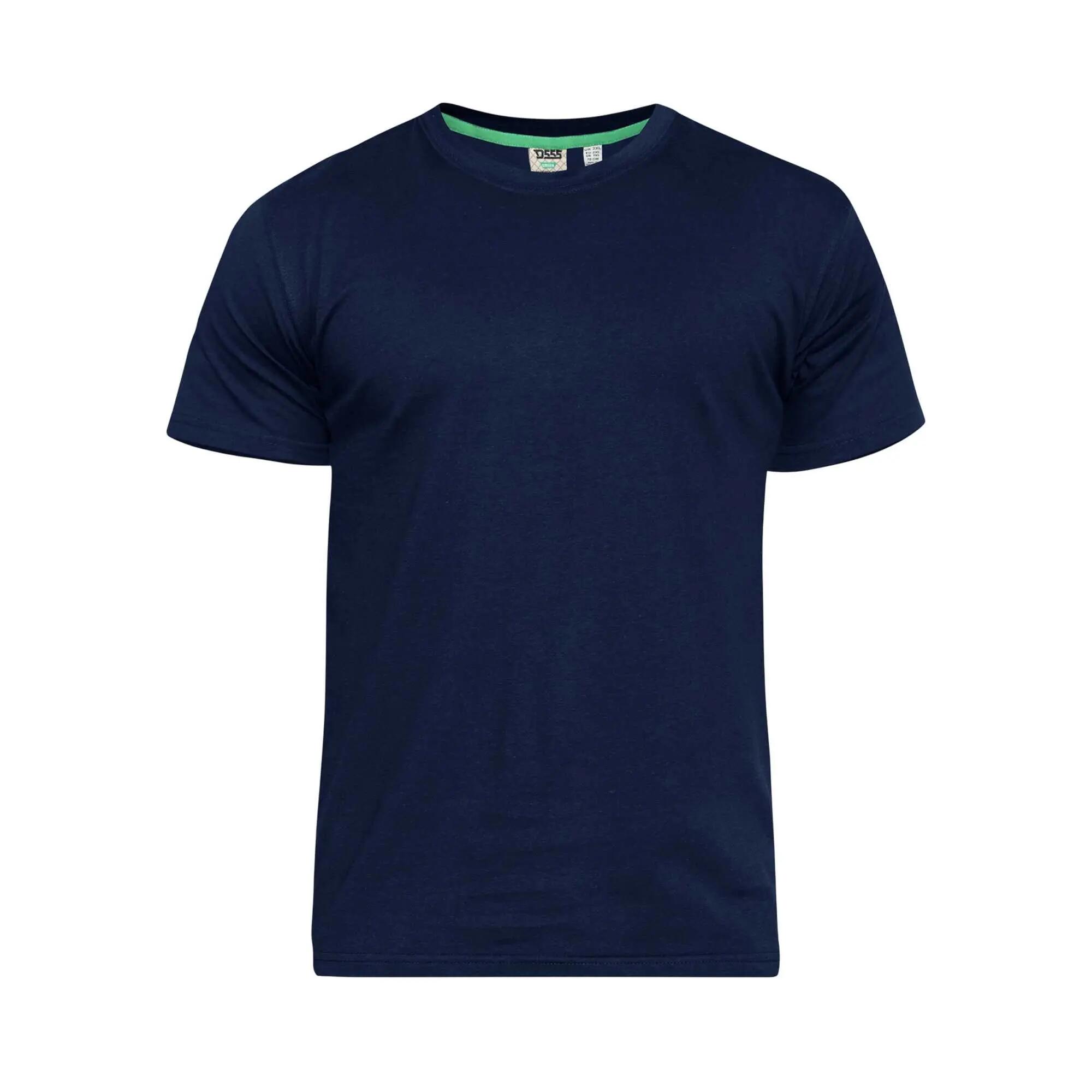 Maglietta Kingsize Girocollo Uomo Duke D555 Flyers Blu Navy 2/5
