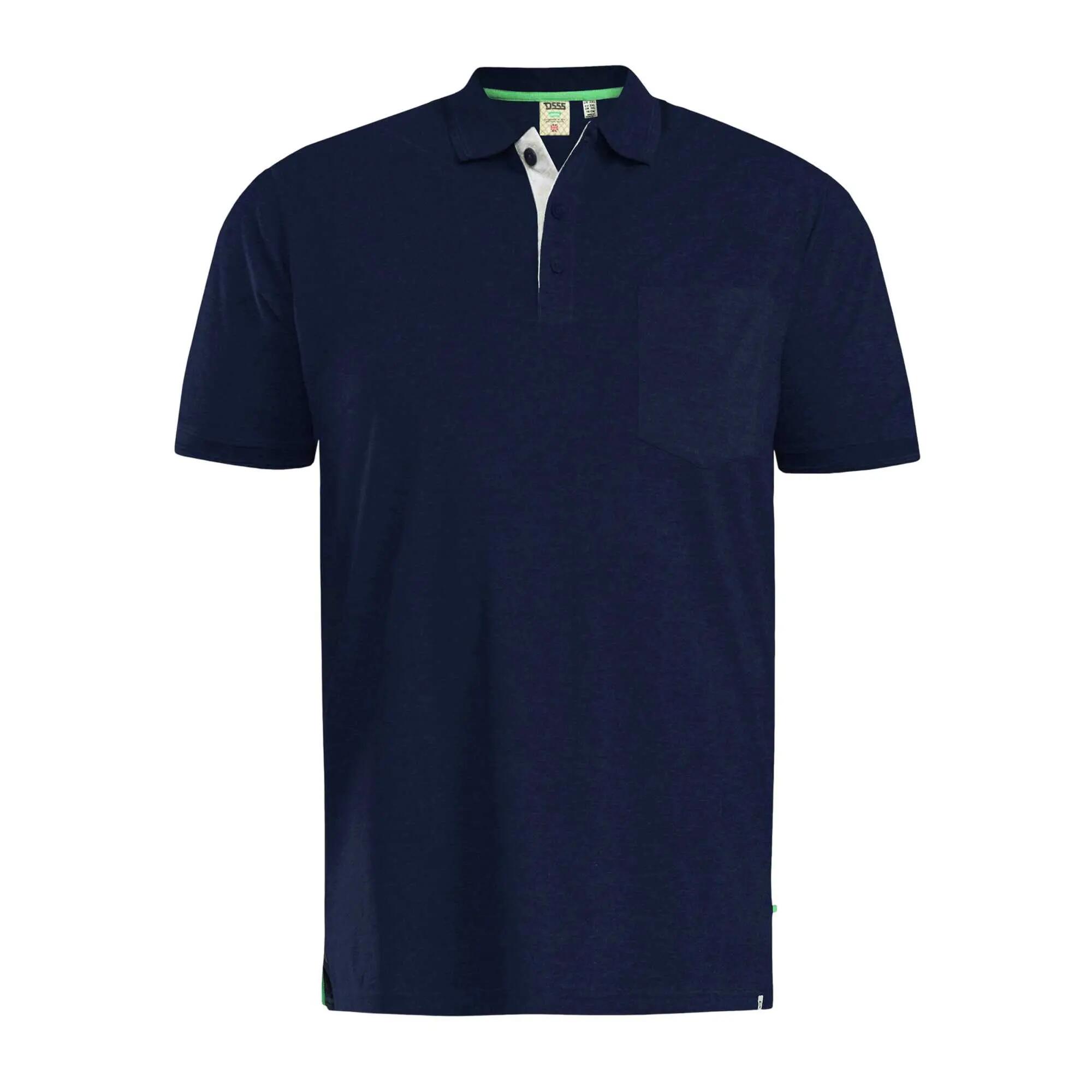 Maglietta Polo Kingsize Uomo Duke D555 Grant Blu Navy 2/7
