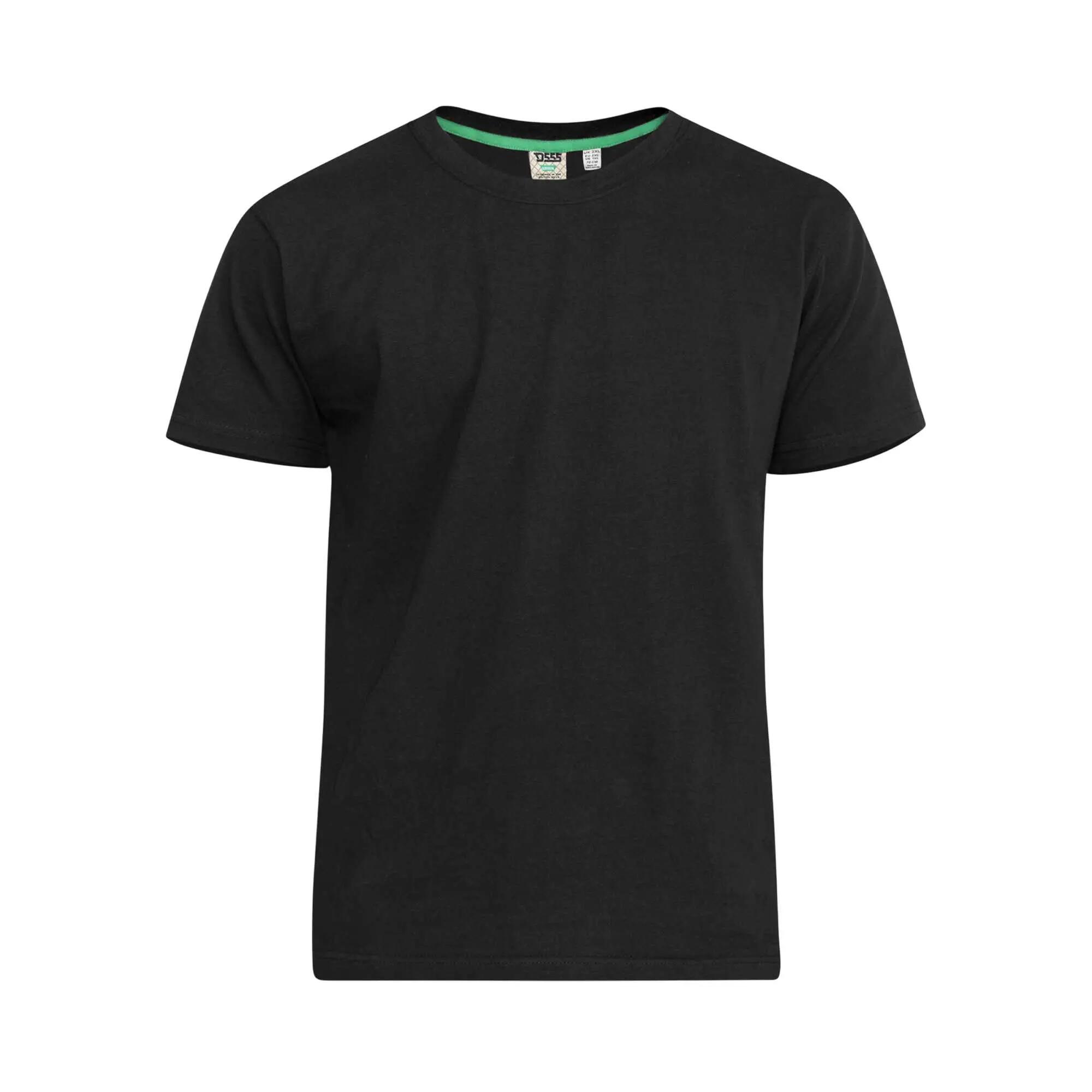 Maglietta Kingsize Girocollo Uomo Duke D555 Flyers Nero 2/5
