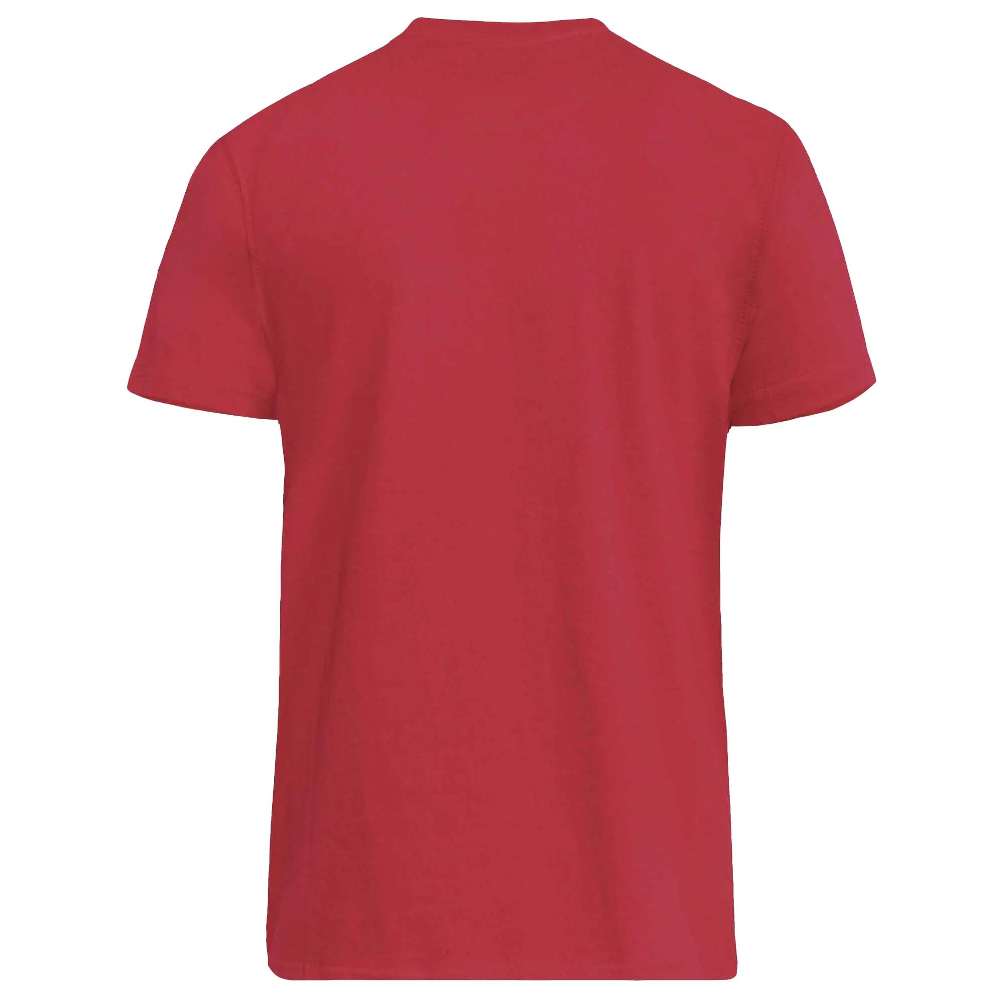Maglietta Girocollo Uomo Duke D555 Flyers 2 Rosso 3/5