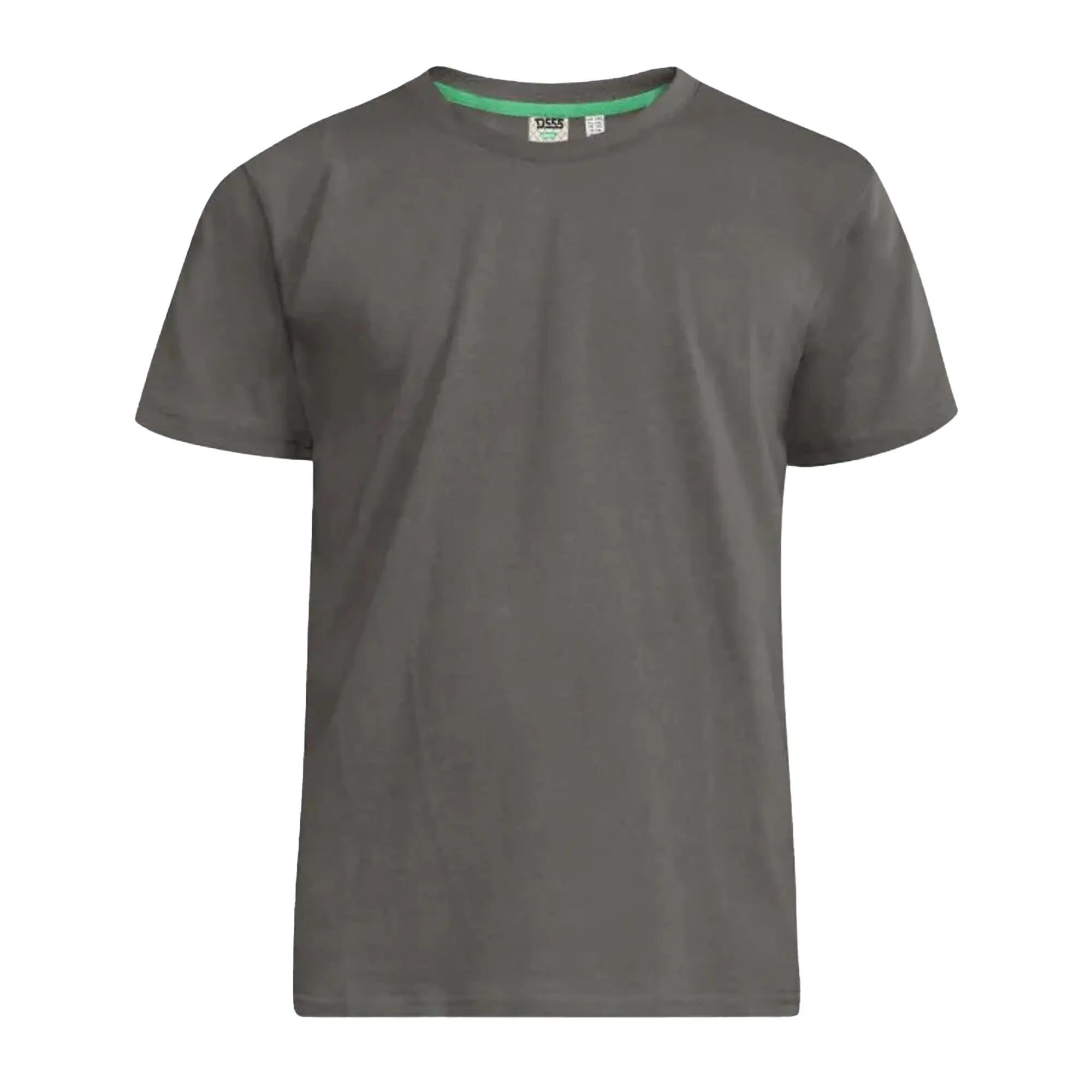 D555 Tshirt Uni Manches Courtes FLYERS Homme (Kaki) 2/5