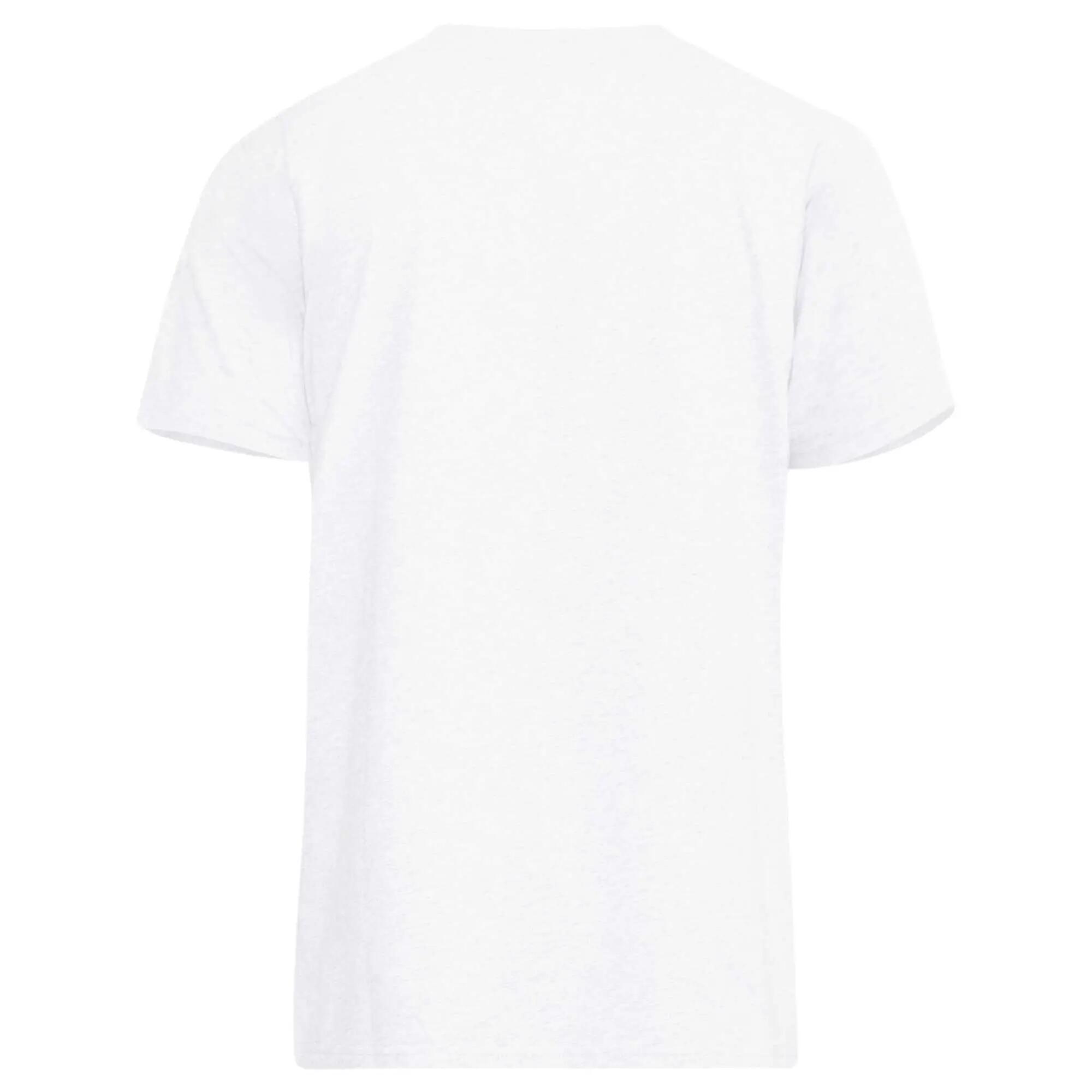 Mens D555 Flyers TShirt (White) 3/5