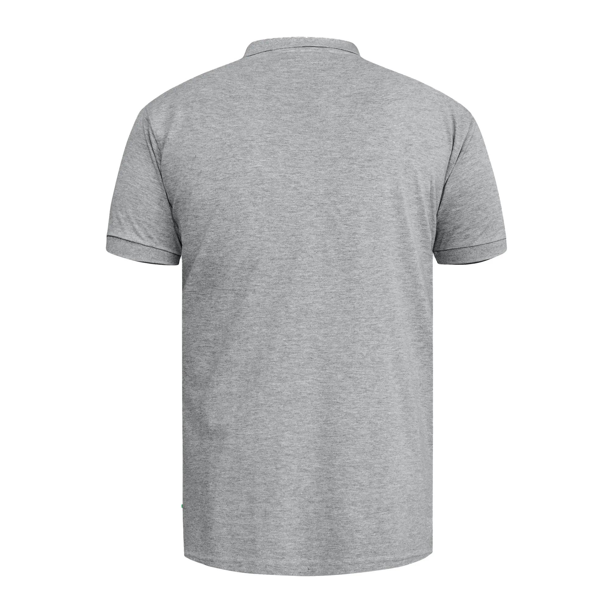 Polo Uni Manches Courtes GRANT Homme (Gris Chiné) 2/6