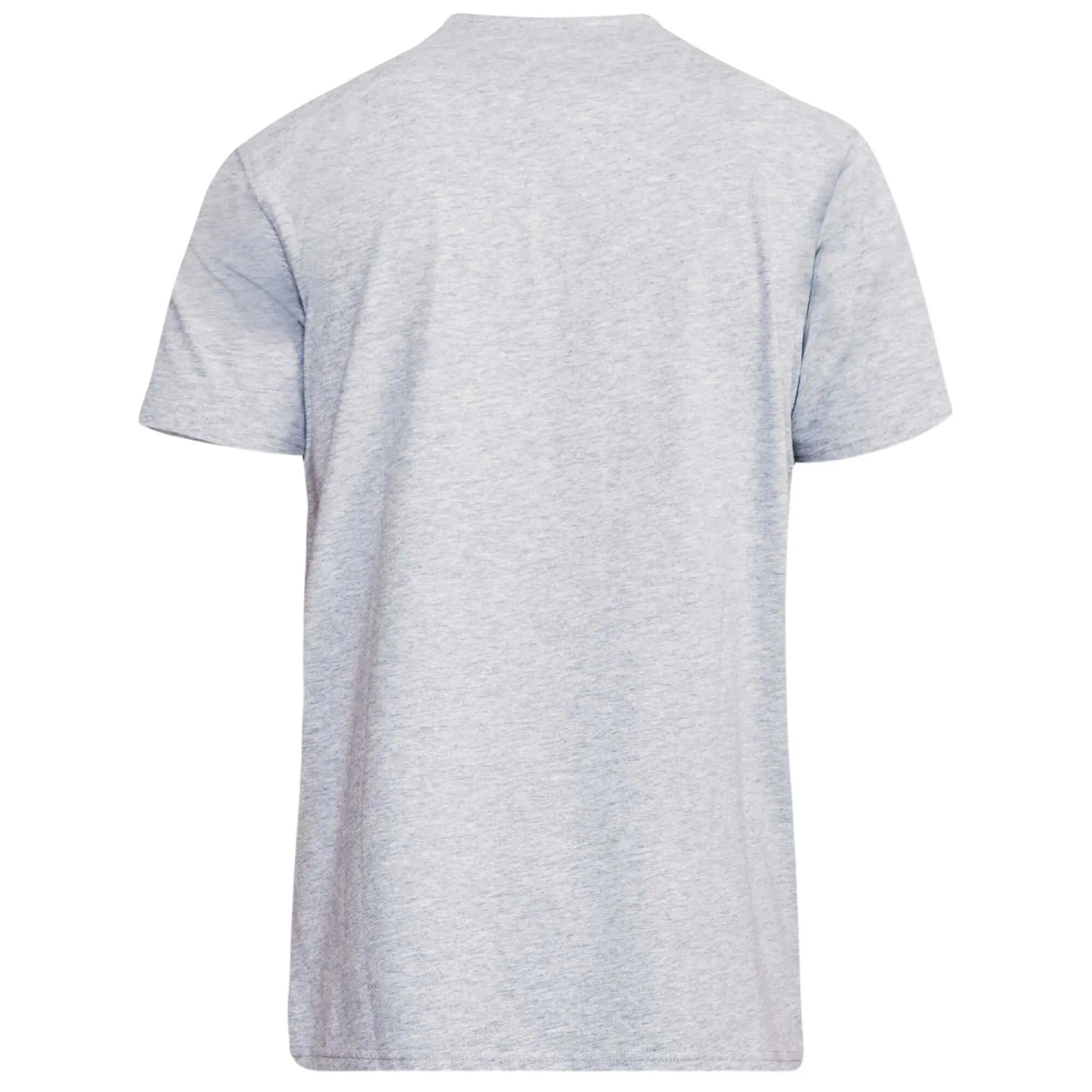Mens D555 Flyers TShirt (Grey Melange) 2/5