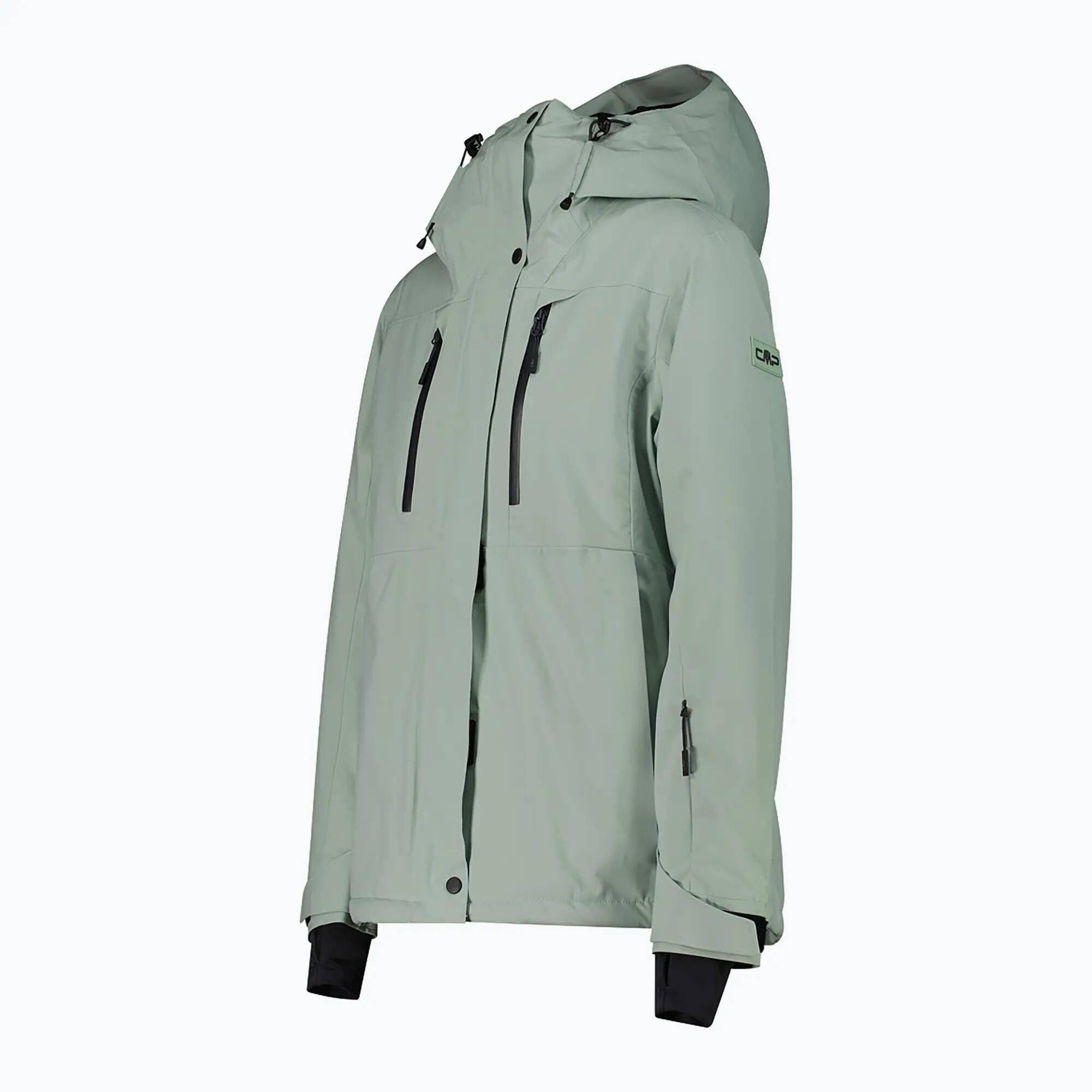 CMP WOMAN JACKET FIX HOOD - JADE 3/5