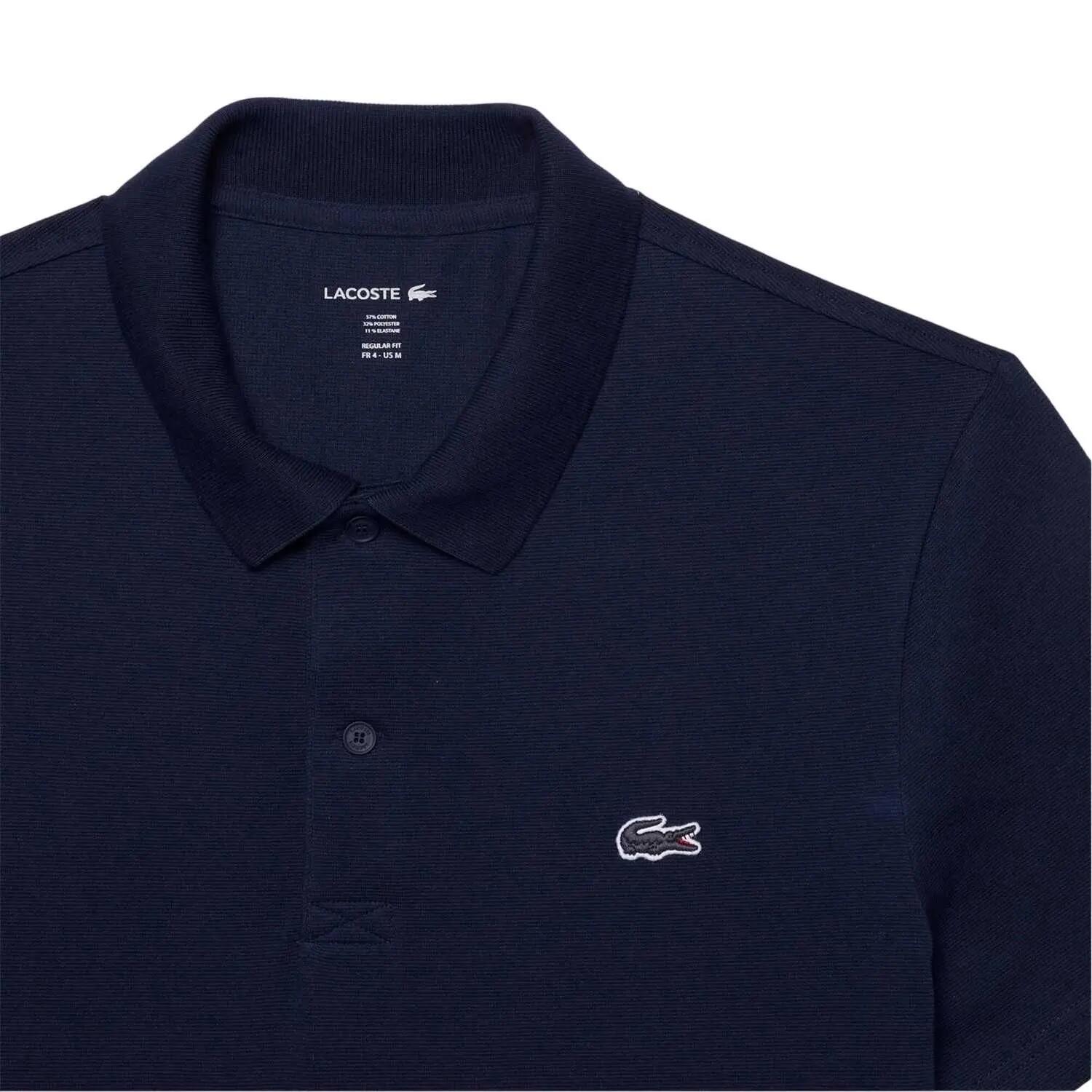 Polo Motif/style Logo Sur Poitrine Homme (Bleu Marine) 3/6