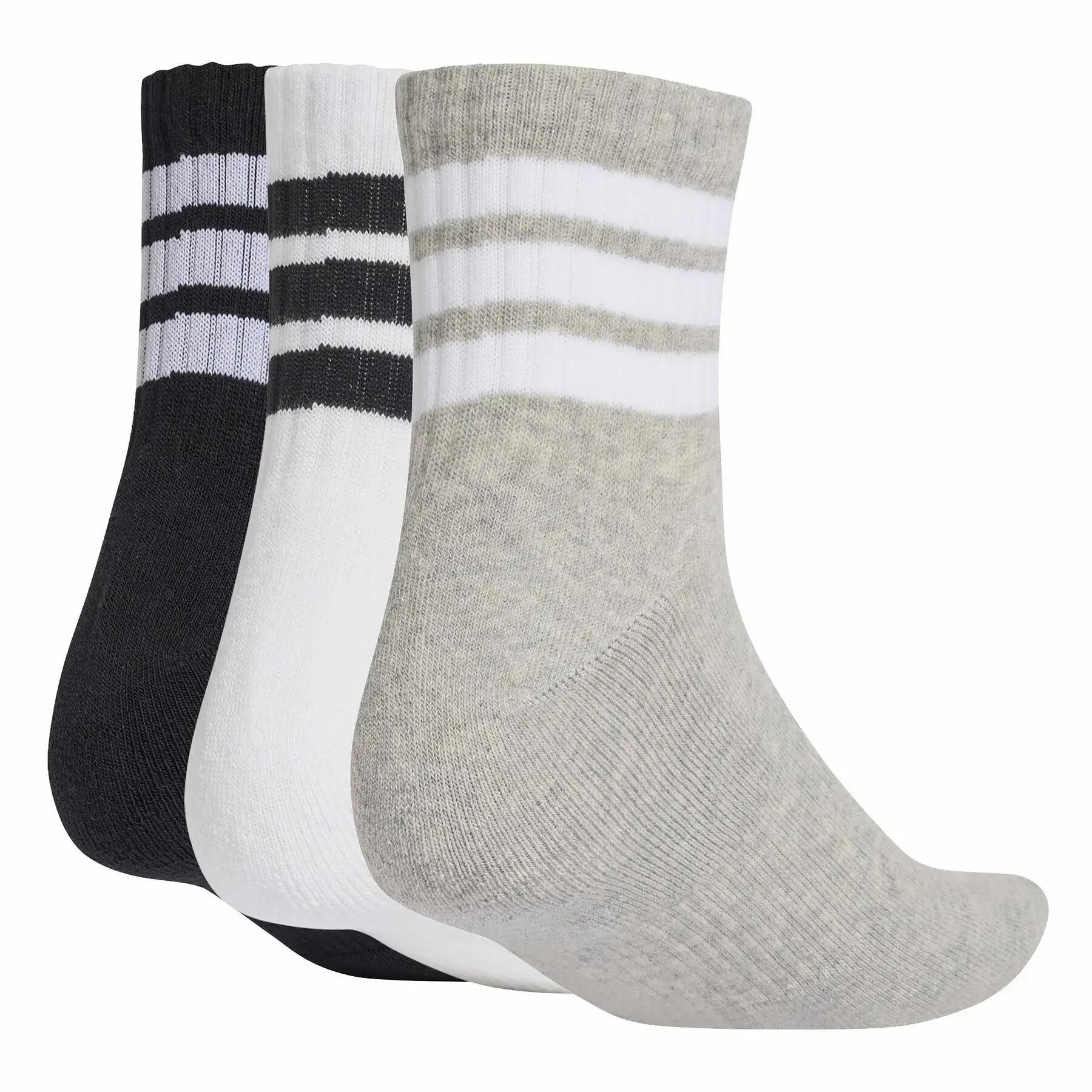Halfhoge sokken adidas 3-Stripes (x3) 2/7