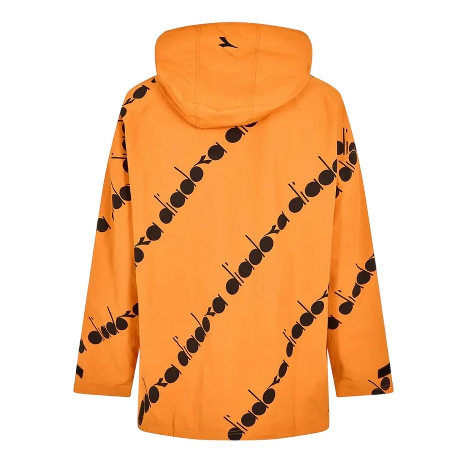 Anorak für Herren Orange/Schwarz 2/2
