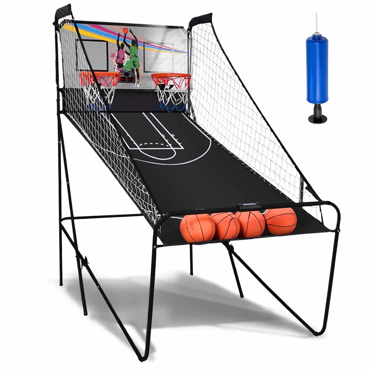 8-in-1 Basketball Arcade Game w/Electronic Scoring 207x109x206