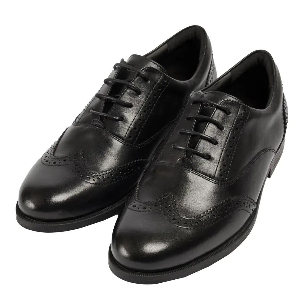 Scarpe Per Andare A Scuola Pelle Bambini Lee Nero 5/5