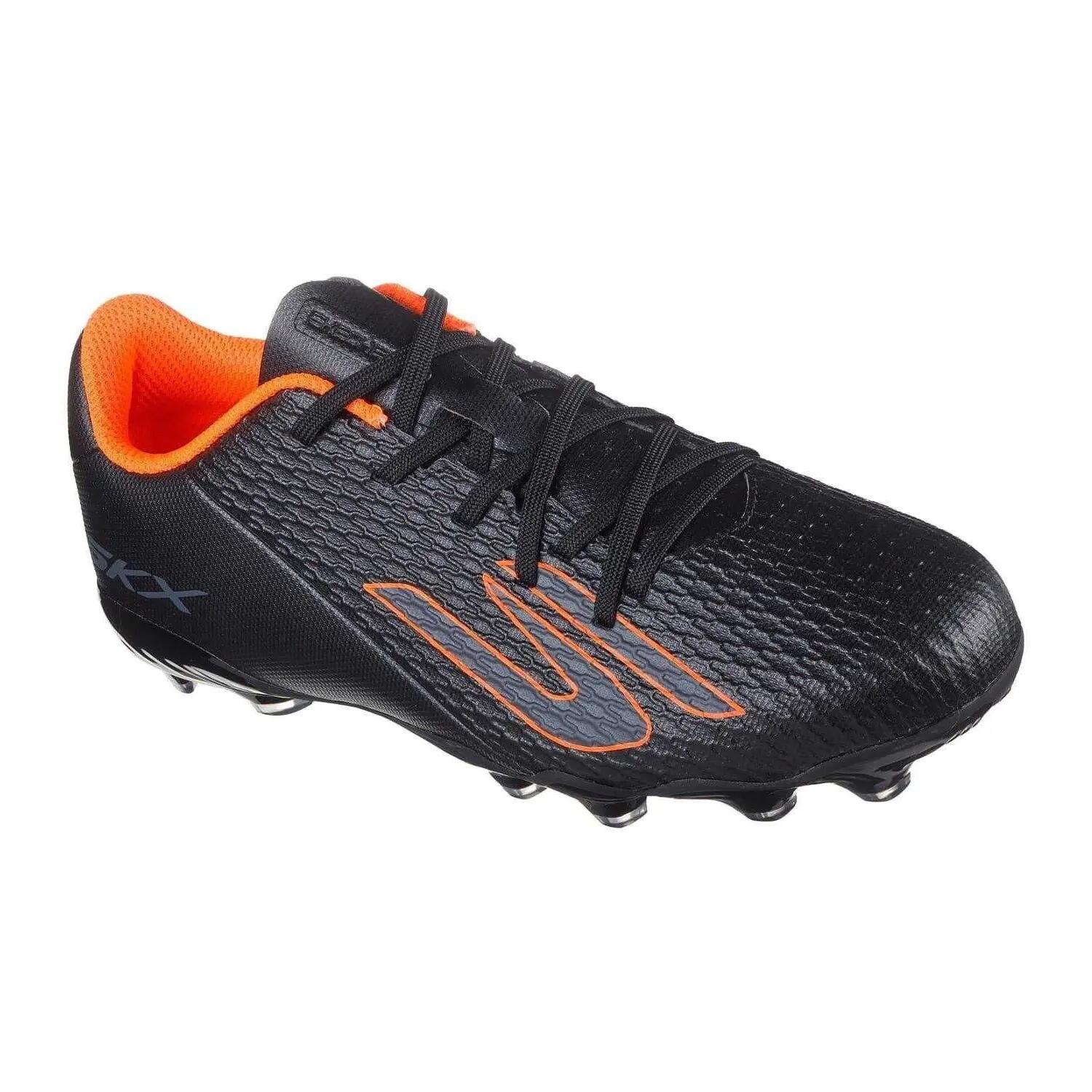 Scarpe Da Calcio Per Terreni CompattiBambini Skechers Pro Nero Arancio 6/6