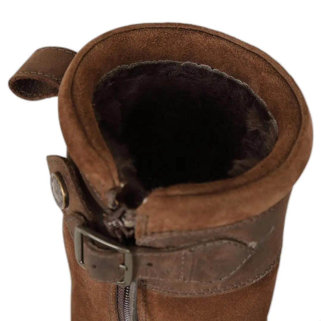 Landstiefel "Savona", Leder Kinder Braun 5/6