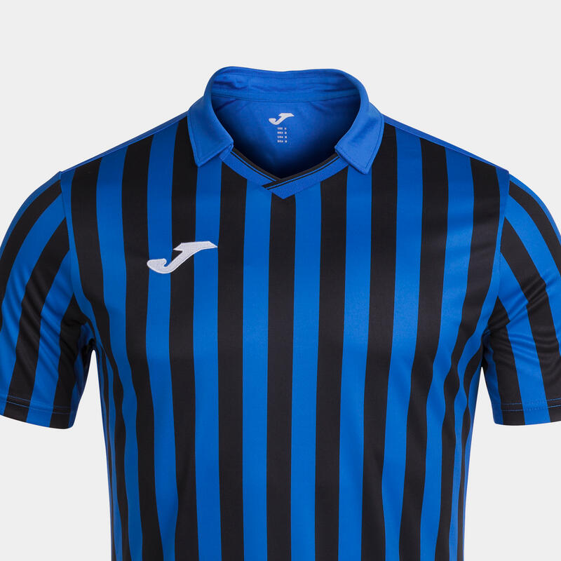 T-shirt manga curta Rapaz Joma Copa ii azul royal preto