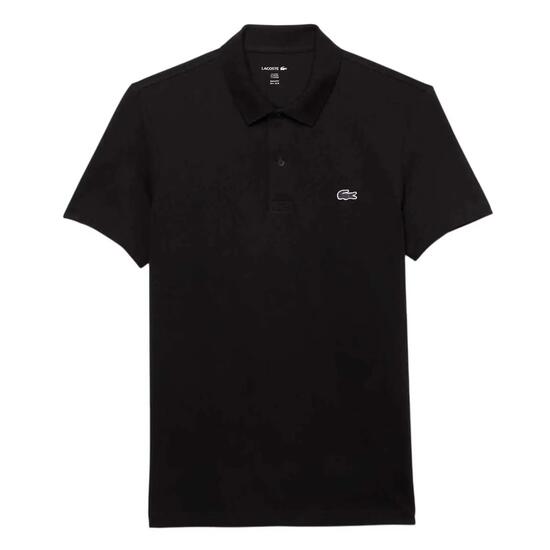 Pole lacoste in forma normale in cotone nero