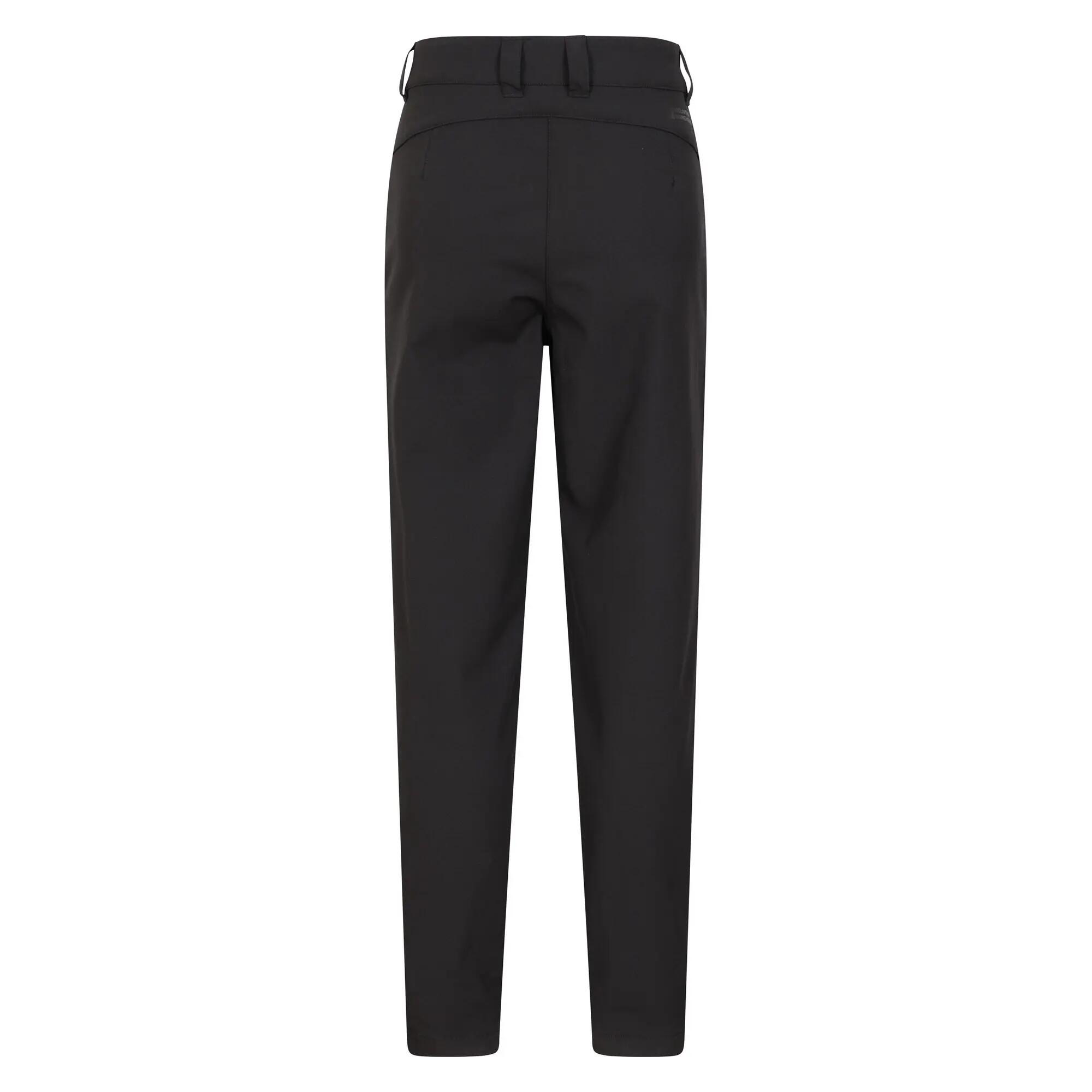 Skihosen "Sierra II", Softshell Damen Schwarz 2/4