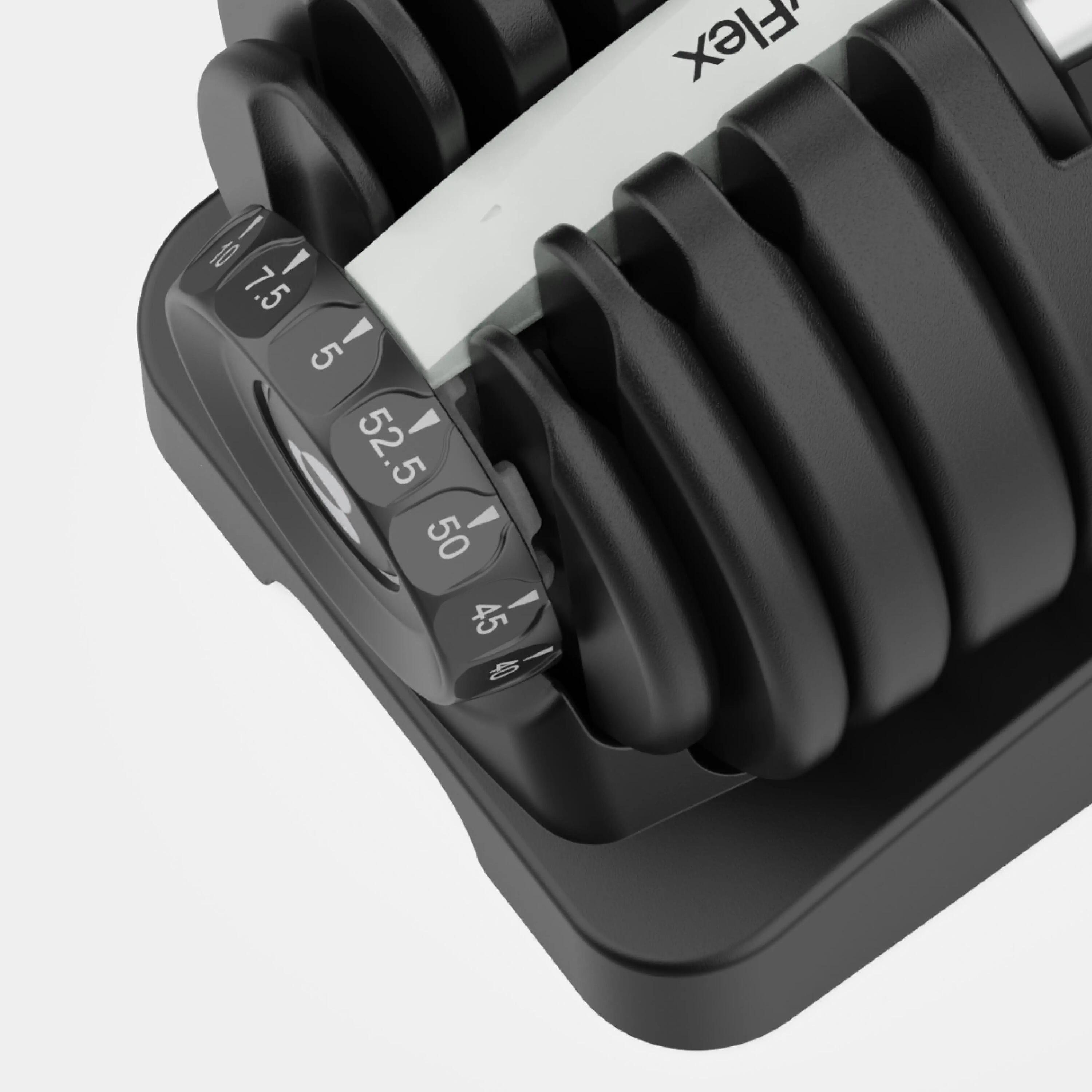 Mancuernas ajustables 2-24 kg con selector rápido para entrenamiento en casa 14/15