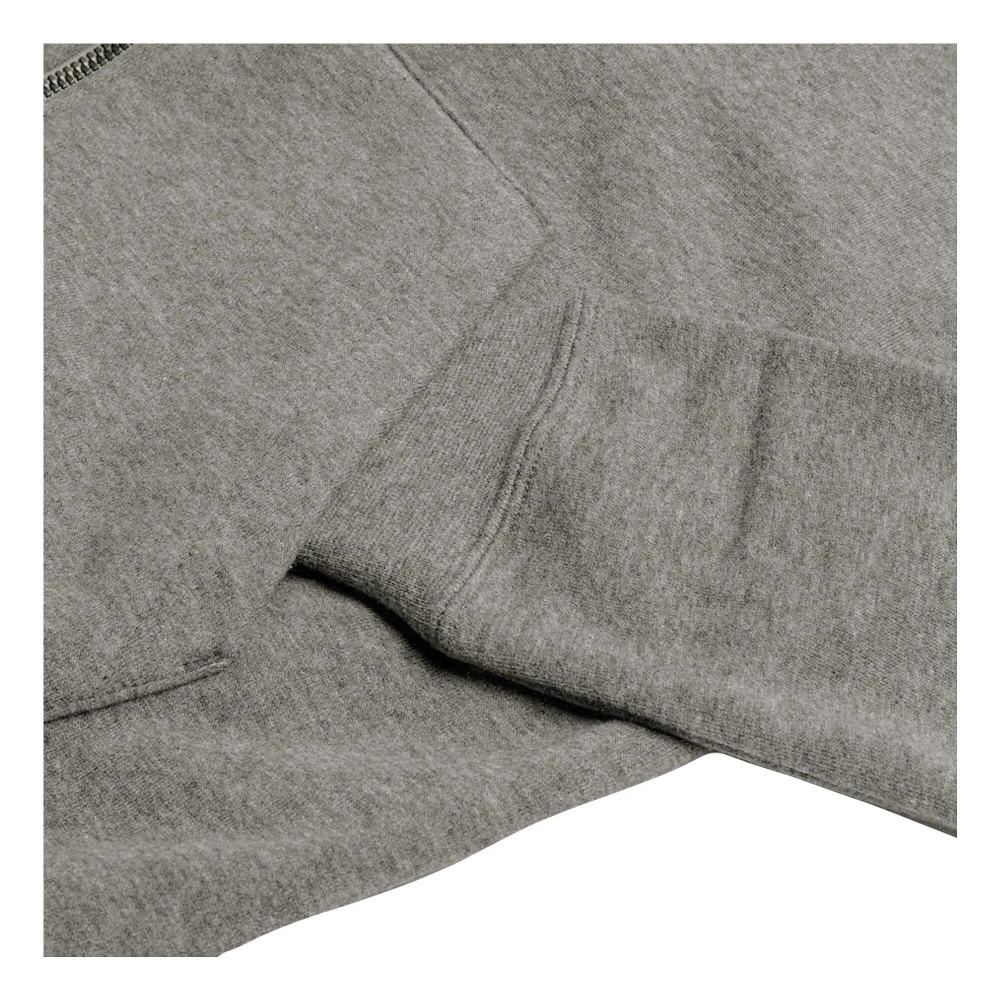 Sudadera con Cremallera Park 20 de Polar para Niños/Niñas Gris Claro 4/4