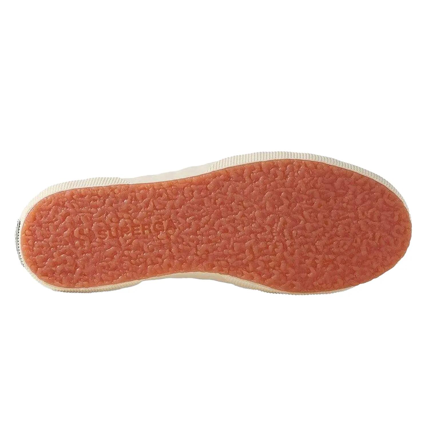 Baskets Motif/style Rayé Femme (Rouge / Blanc Cassé) 4/4
