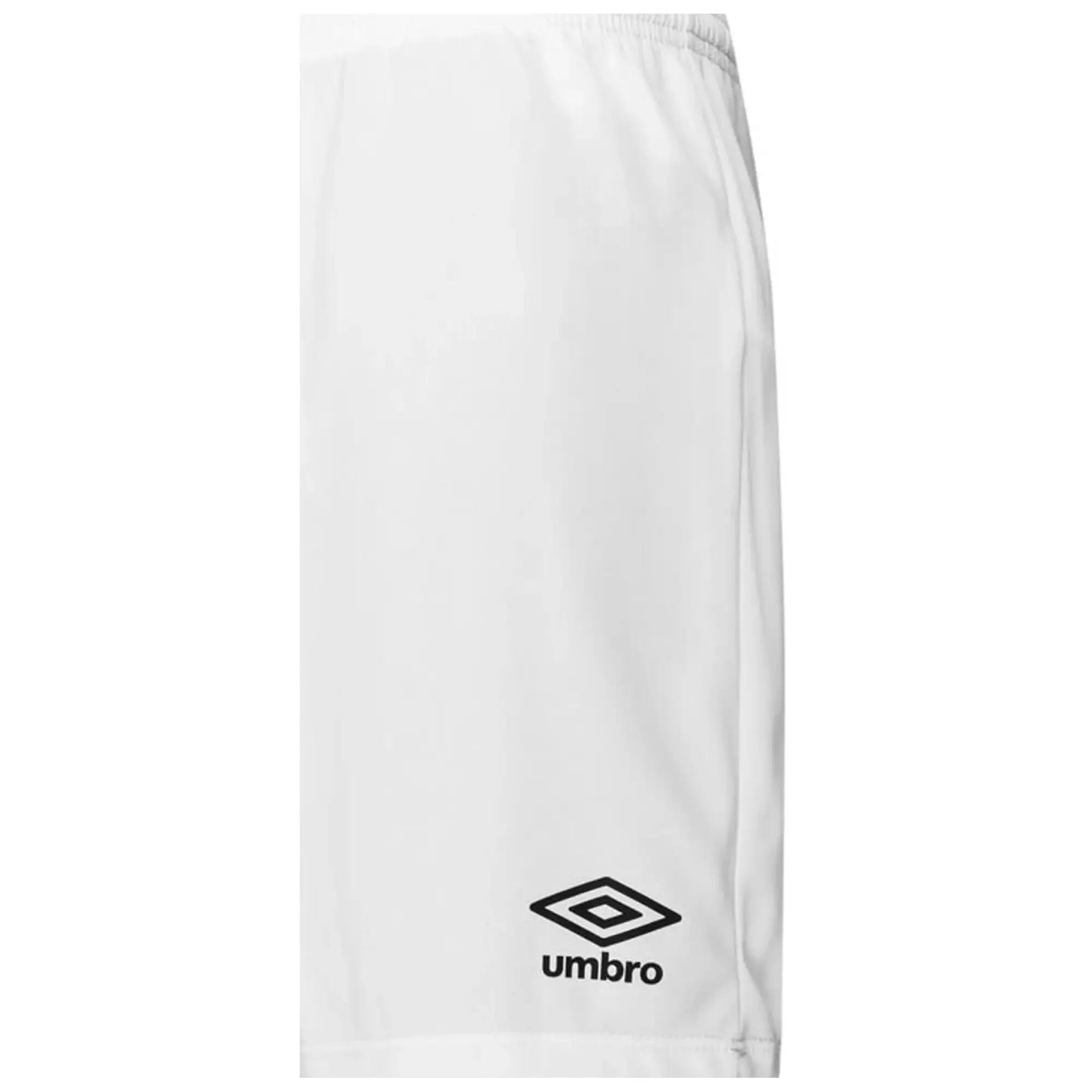Pantaloncini Logo Donna Umbro Club Bianco 4/4