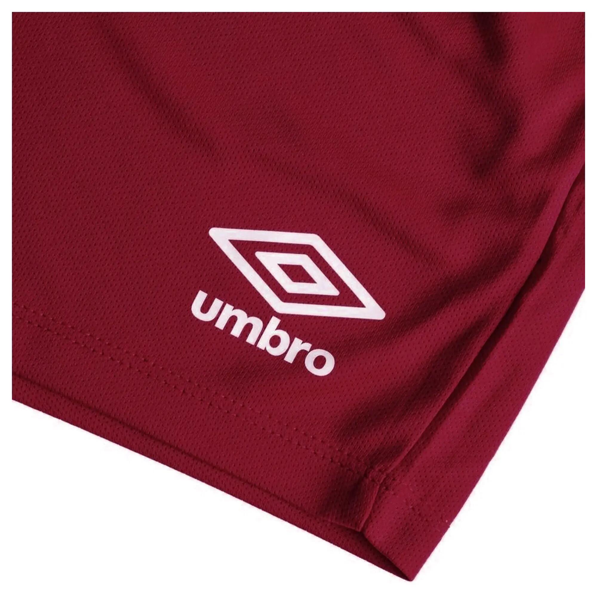 "Club" Shorts für Damen Weinrot 3/4