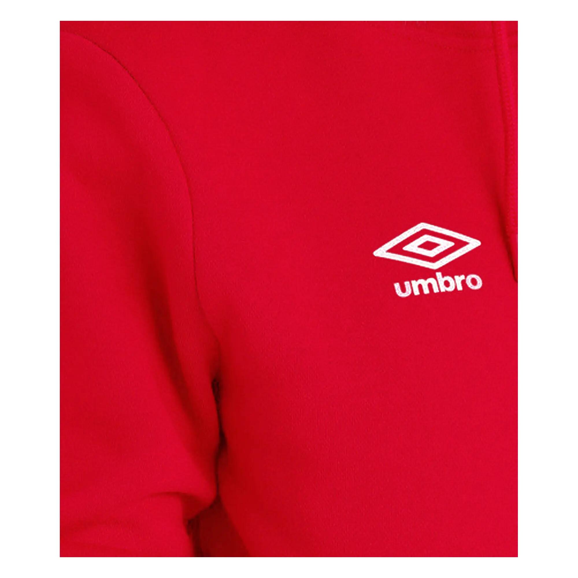 Felpa Con Cappuccio Uomo Umbro Club Essential Vermiglio 4/4