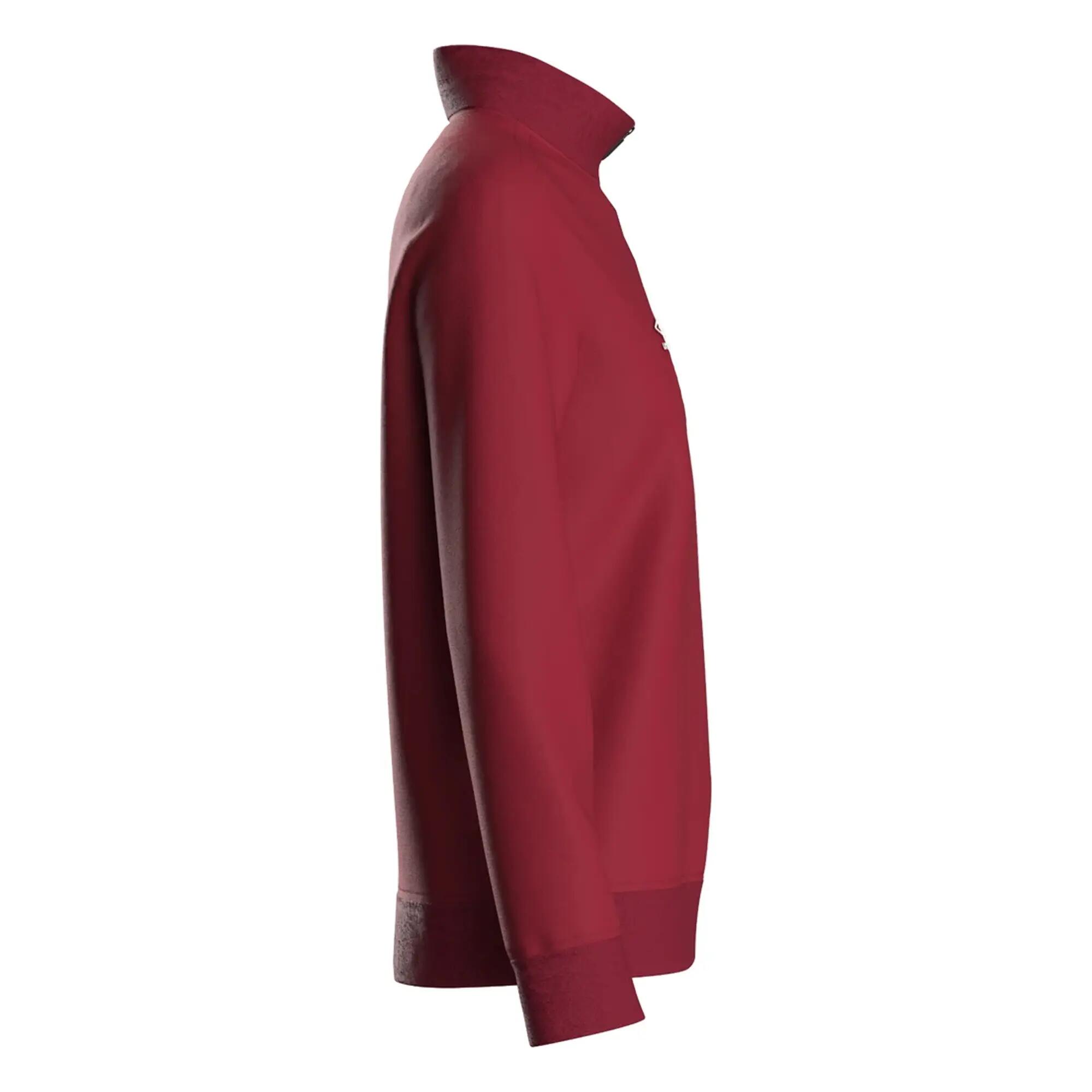 Childrens/Kids Club Essential Half Zip Sweatshirt (New Claret) 4/6