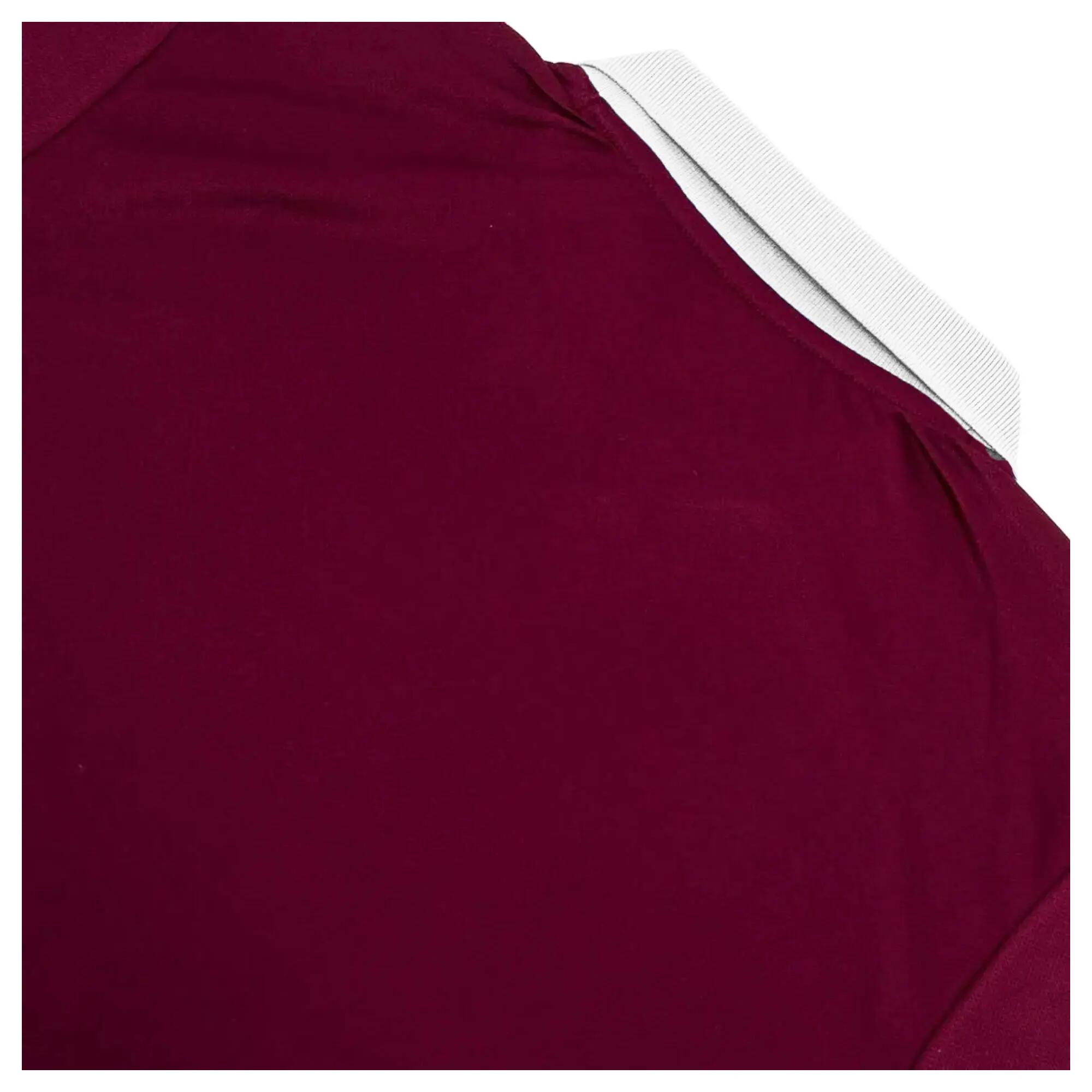 Maillot TEMPEST Enfant (Bordeaux / Blanc) 4/4