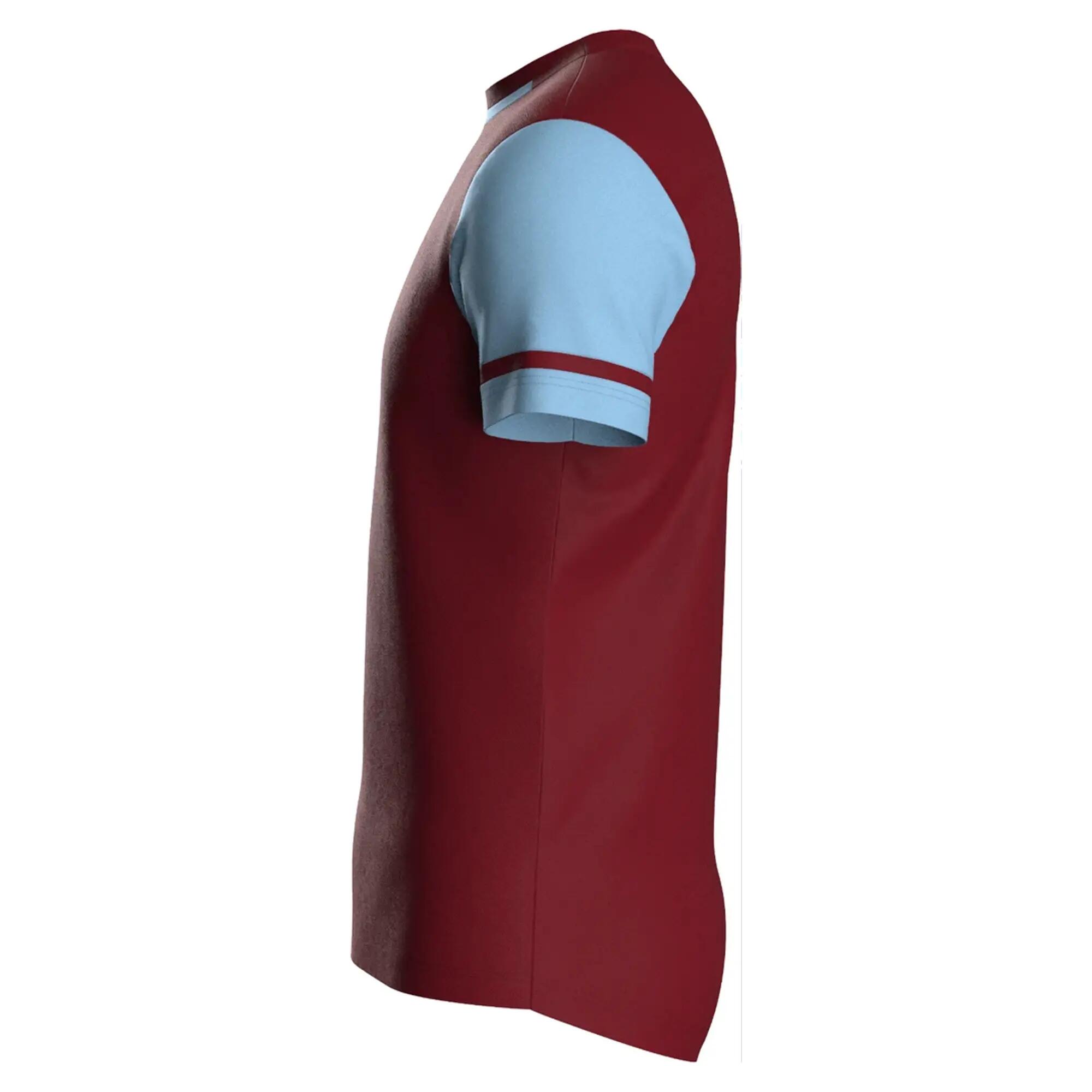 "Cavelle" Trikot für Kinder Weinrot/Himmelblau 3/4