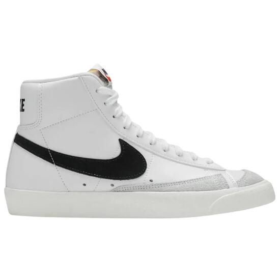 Zapatillas Deportivas de Cuero Blazer 77 para Adultos Unisex Blanco, Negro