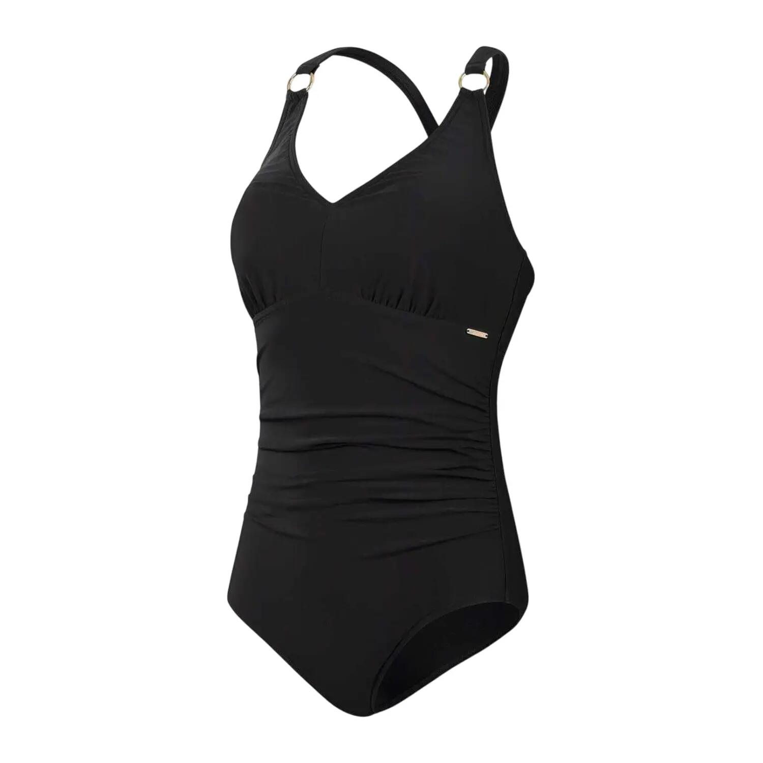 Costume Da Bagno Intero Donna Speedo Shaping Nero 1/7