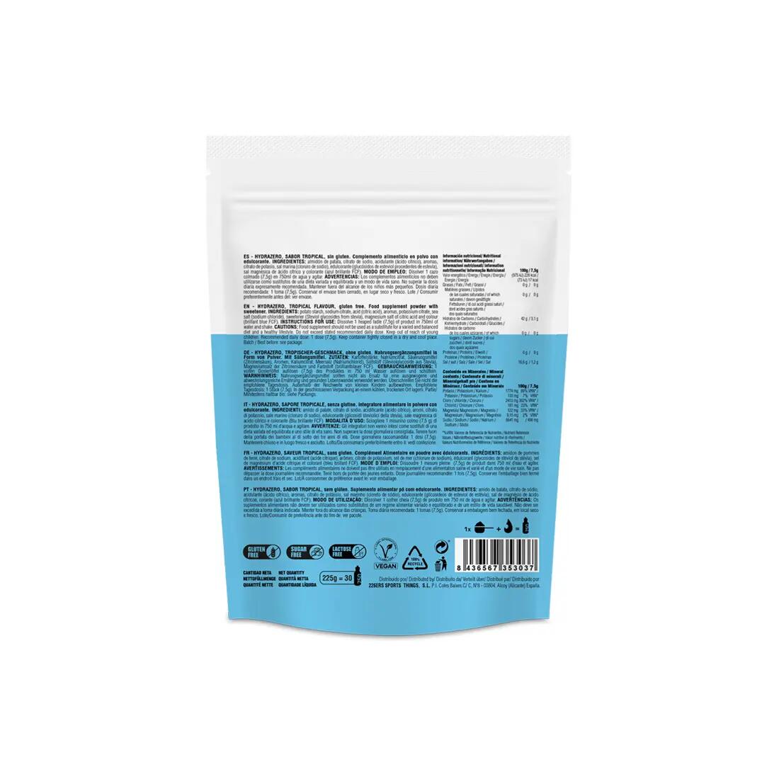 Elektrolity dla dorosłych 226ers Hydrazero 2/6