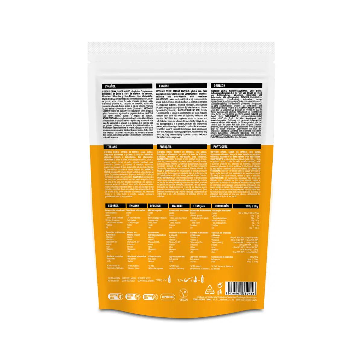 Boisson isotonique 226ERS 1kg Mango 2/6