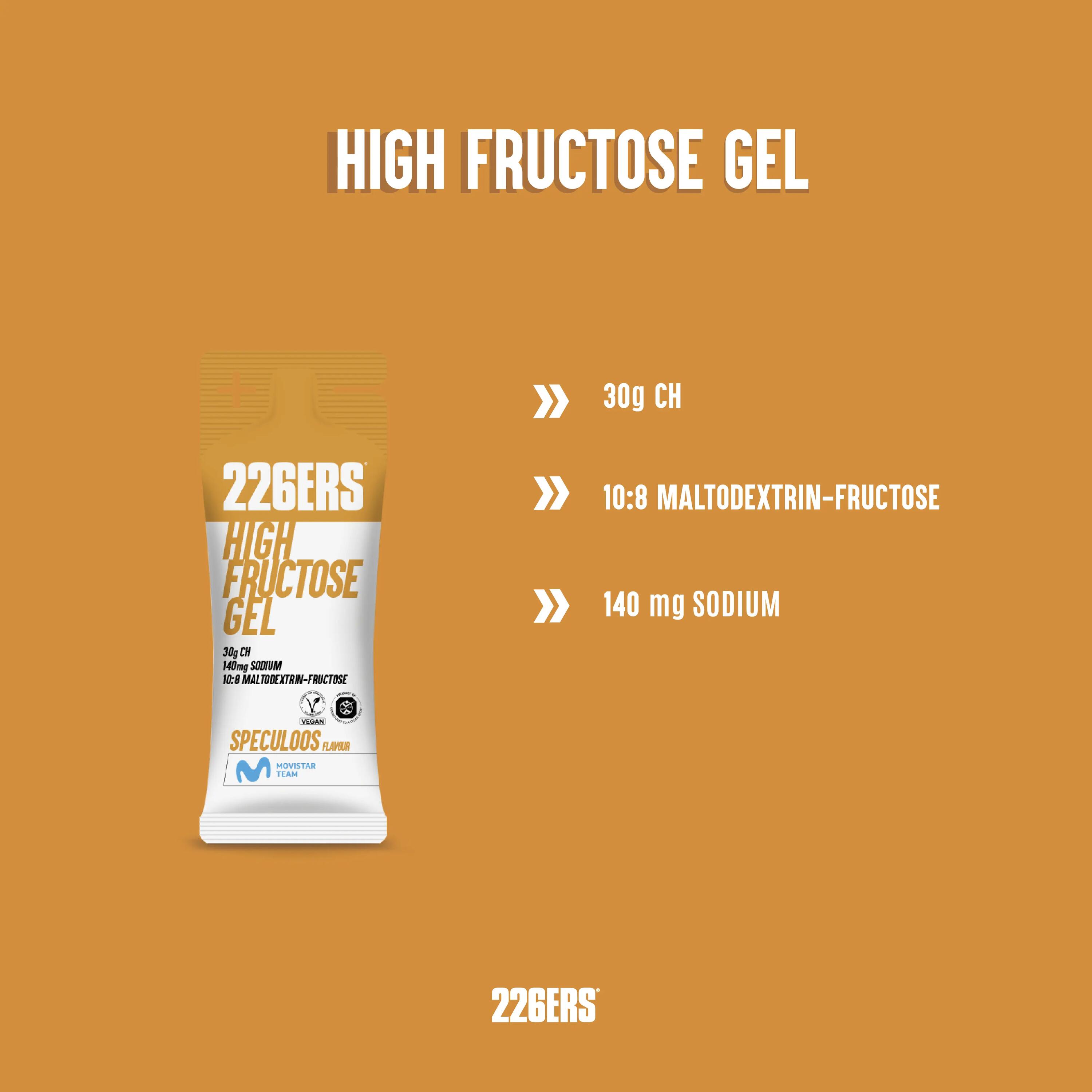 HIGH FRUCTOSE GEL 32x44g SPECULOOS 3/6
