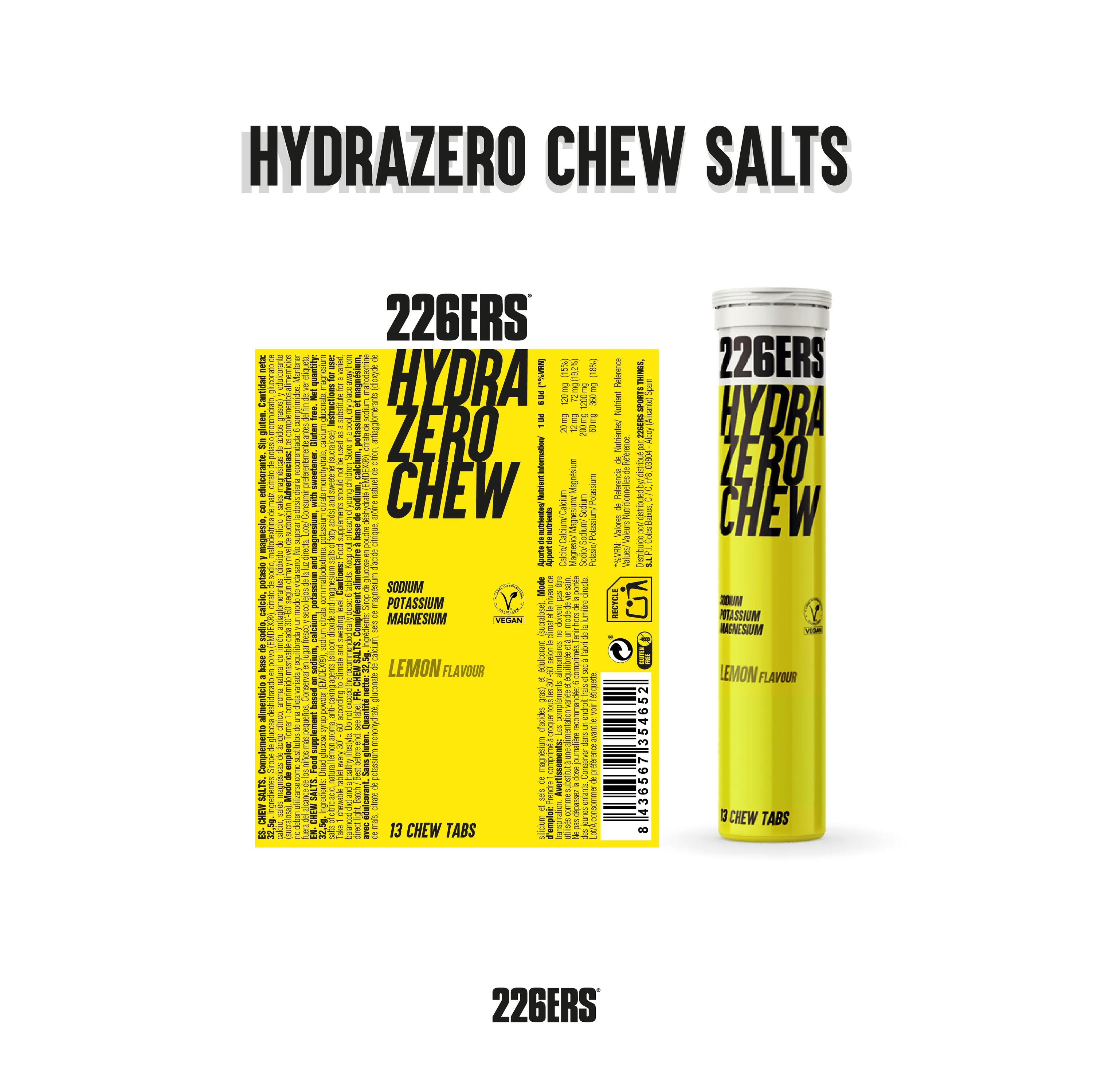 HYDRAZERO CHEW SALTS 13 Tabs LEMON 2/4