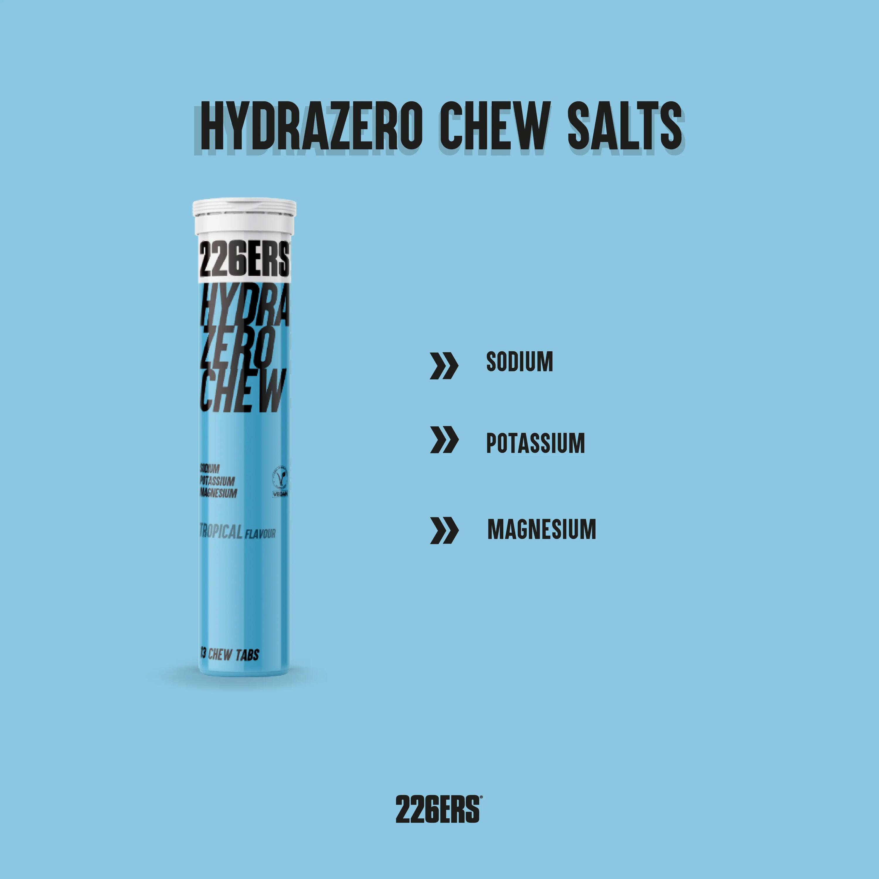 HYDRAZERO CHEW SALTS 13 Tabs TROPICAL 3/6