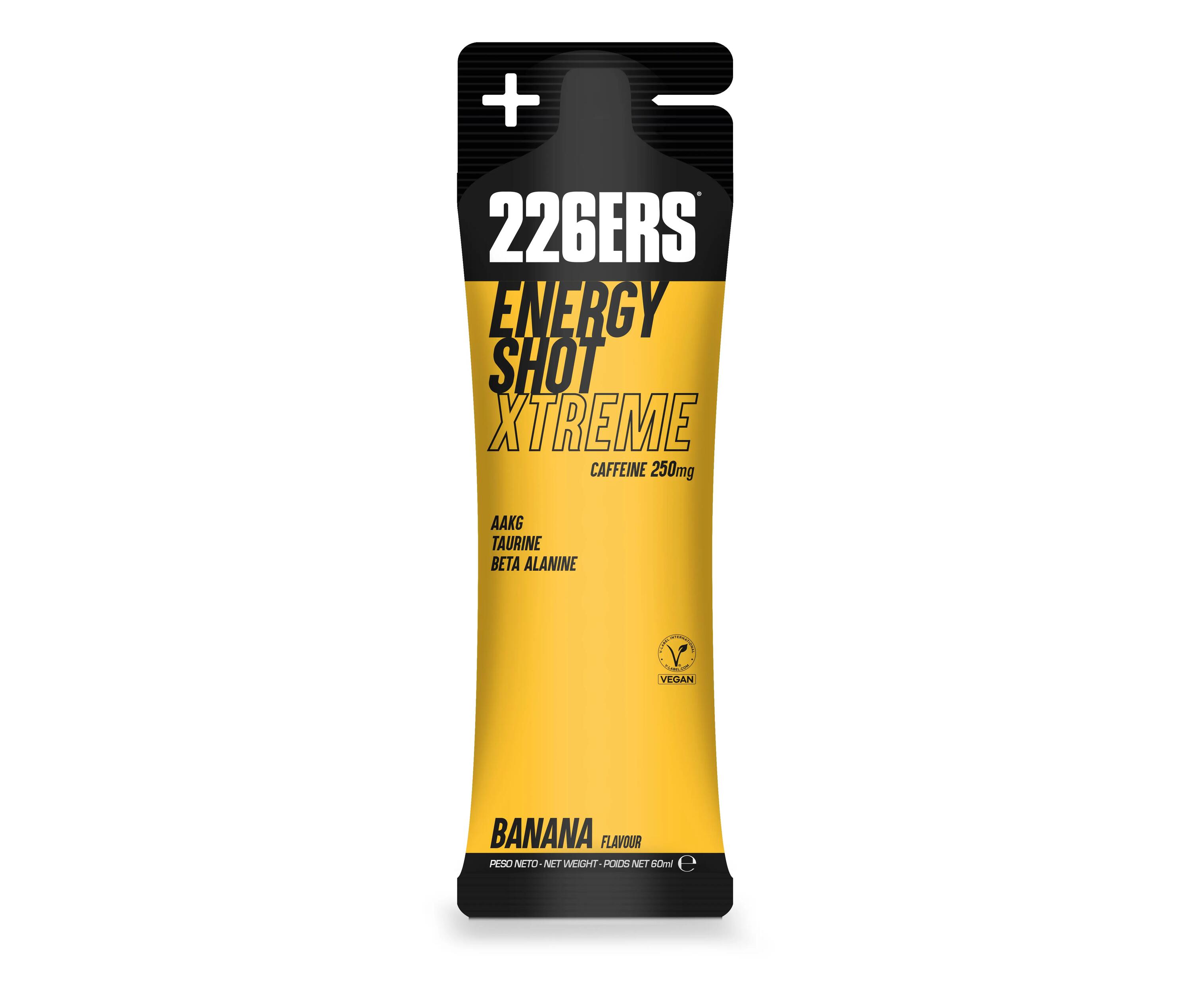 ENERGY SHOT STICK 24x60ml BANANA XTREM 250mg CAFF 2/5
