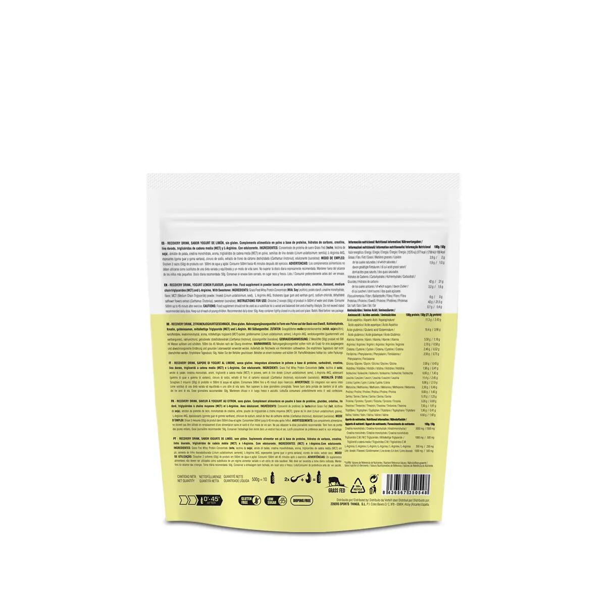 Boisson énergétique 226ERS 500g Yogurt Lemon 2/6