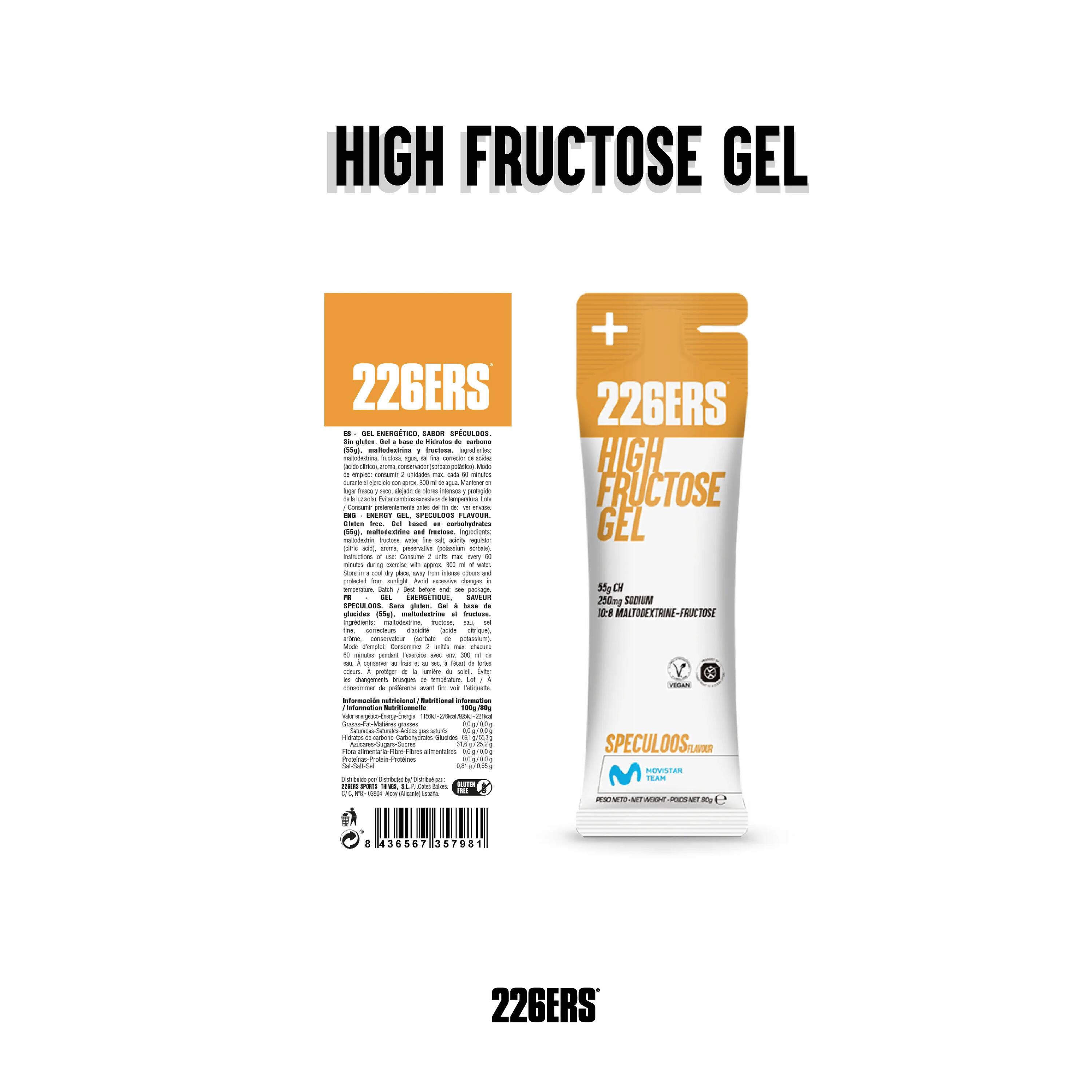HIGH FRUCTOSE GEL 24x80g SPECULOOS 2/7
