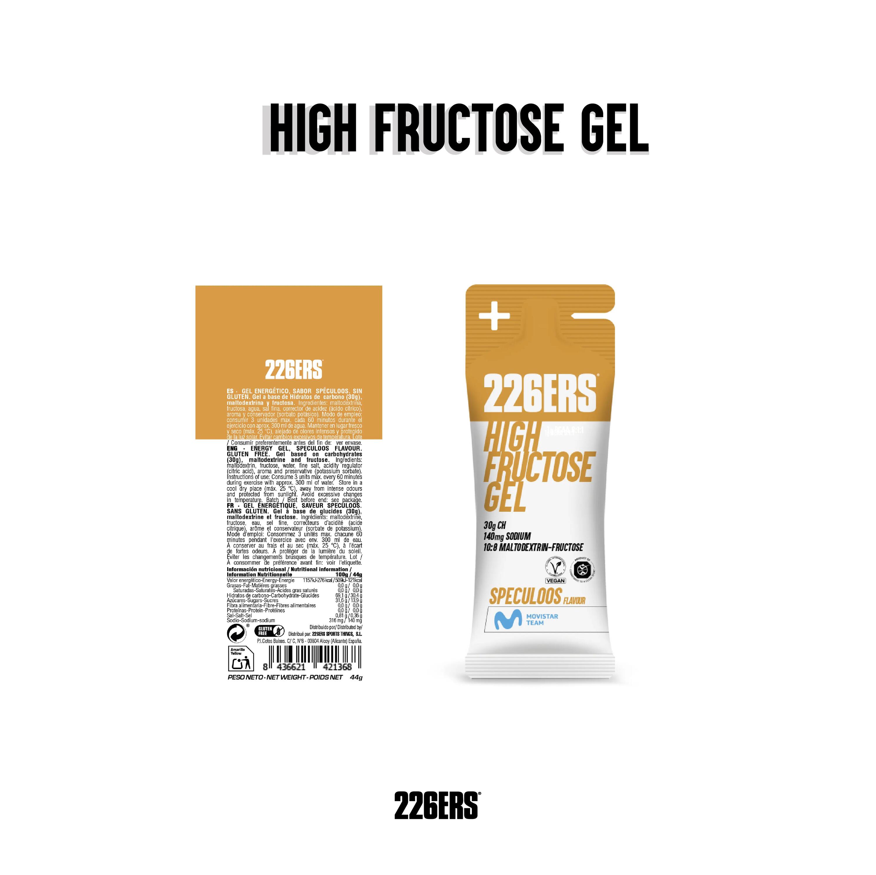 HIGH FRUCTOSE GEL 32x44g SPECULOOS 2/6
